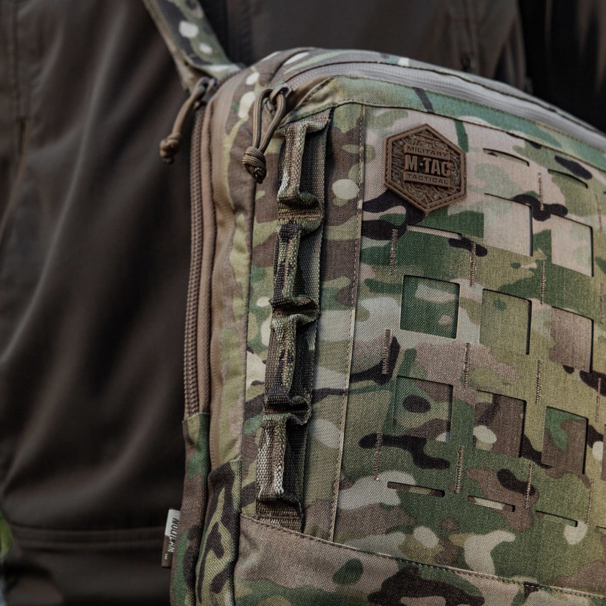 M-Tac - Laser Cut - Vertikale Tasche - MultiCam