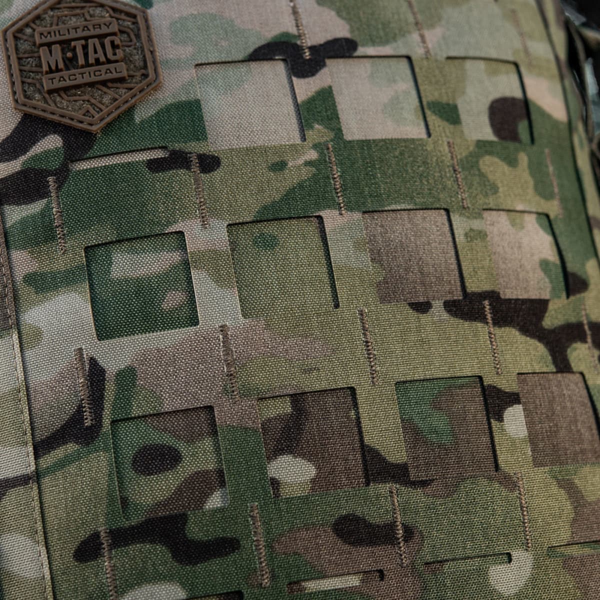 M-Tac - Laser Cut - Vertikale Tasche - MultiCam