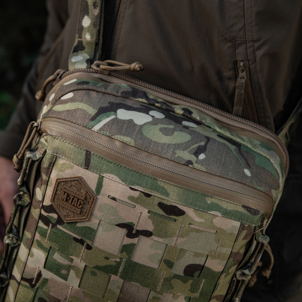 M-Tac - Laser Cut - Vertikale Tasche - MultiCam