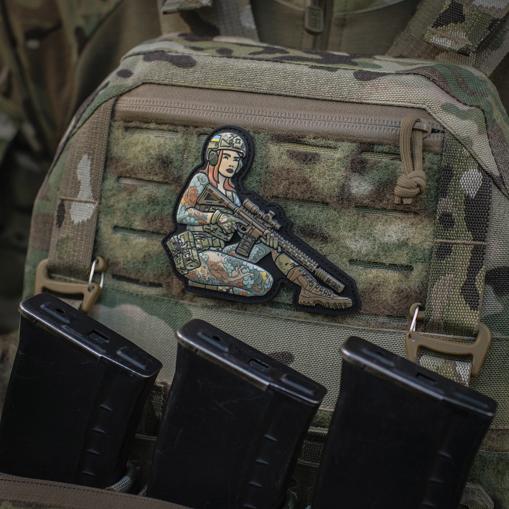 M-Tac - Tactical Girl No.2 Yakuza Redhead - PVC-Aufnäher- MultiCam