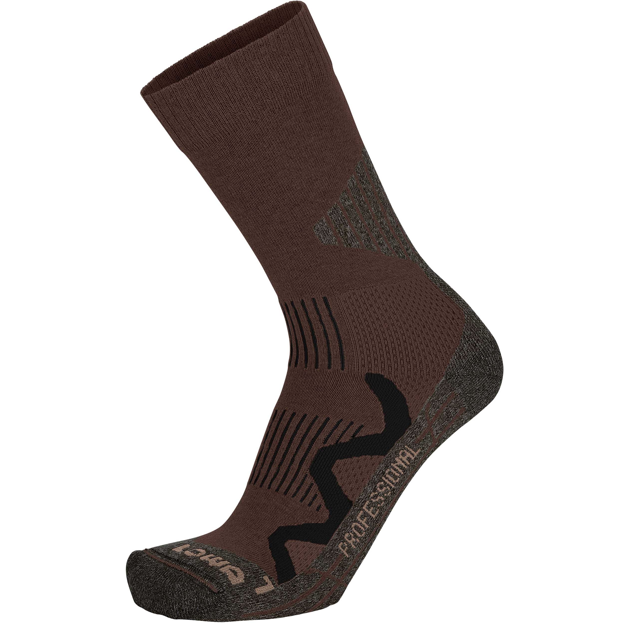 Lowa - 3-Season Pro - Socken - Dark Brown