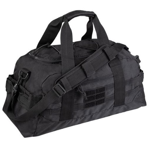 Mil-Tec - US Combat Parachute Cargo Small - Tasche 25 l - Black