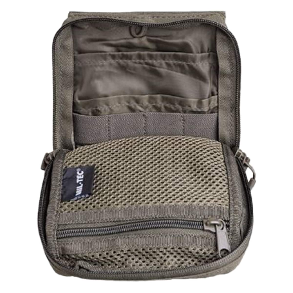 Mil-Tec - Multi Purpose Pouch W.Hook&Loop Backside - Zusatztasche mit Klett - Olive