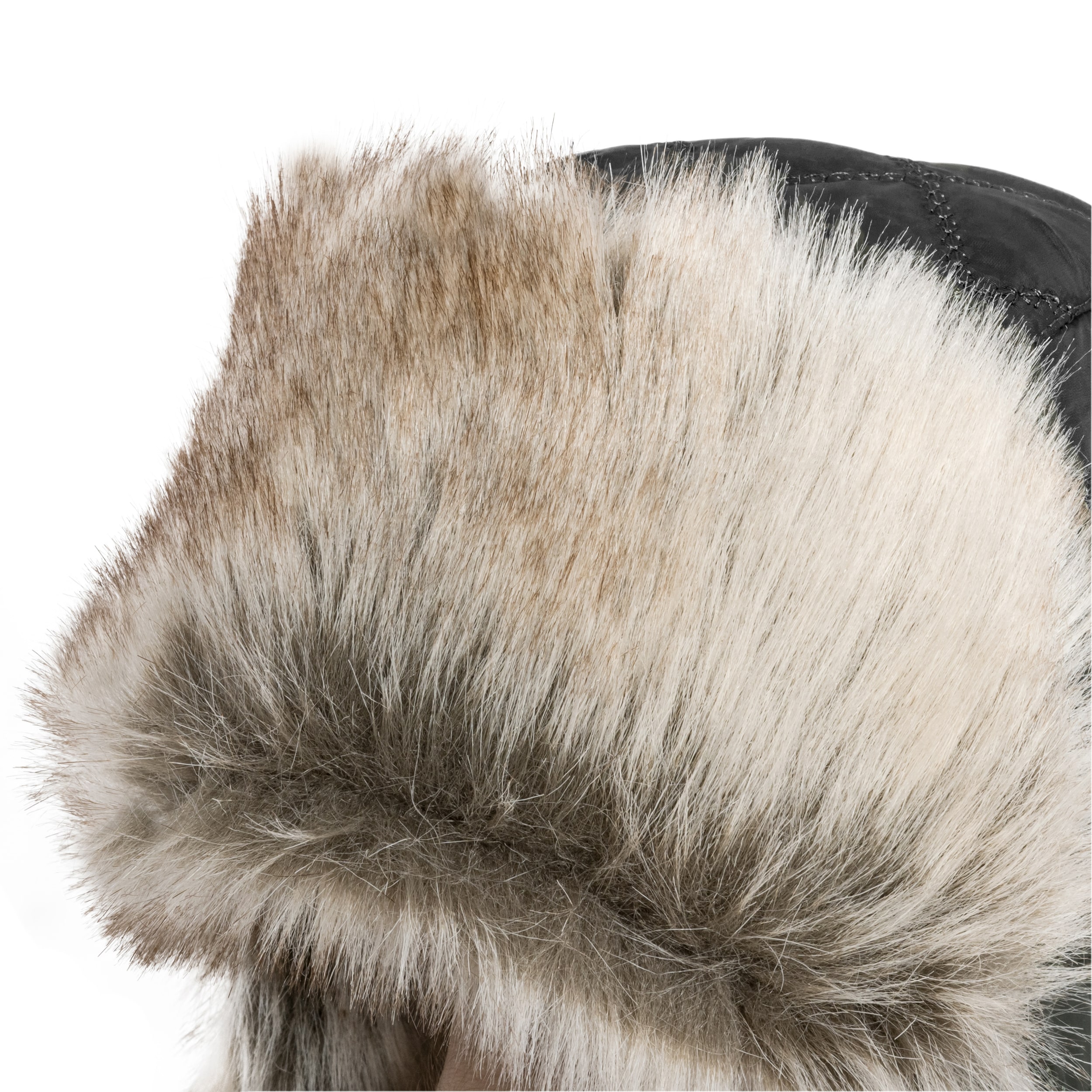 Mil-Tec - Winter Faux-Fur Mütze - Schwarz