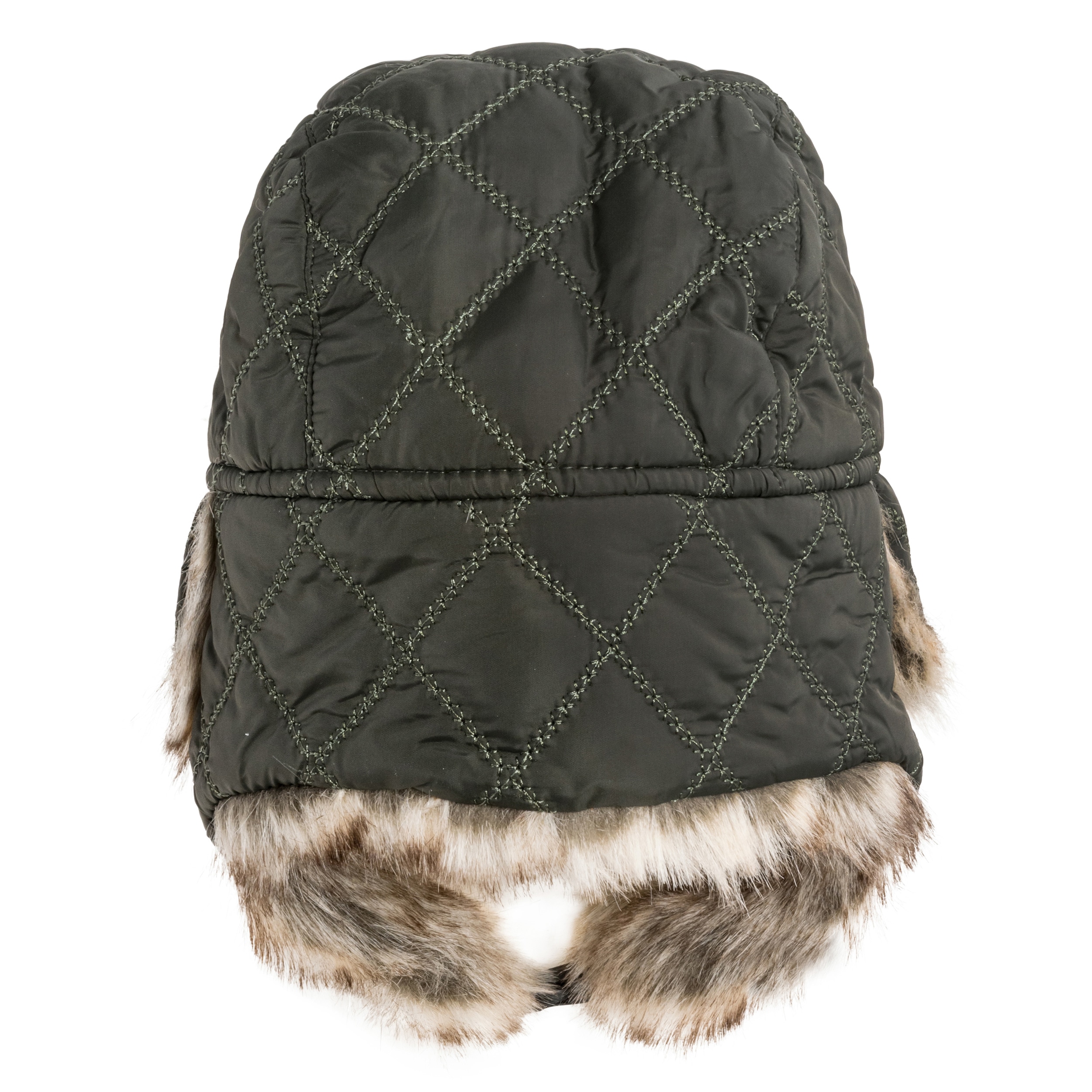 Mil-Tec - Winter Faux-Fur Mütze - Olive