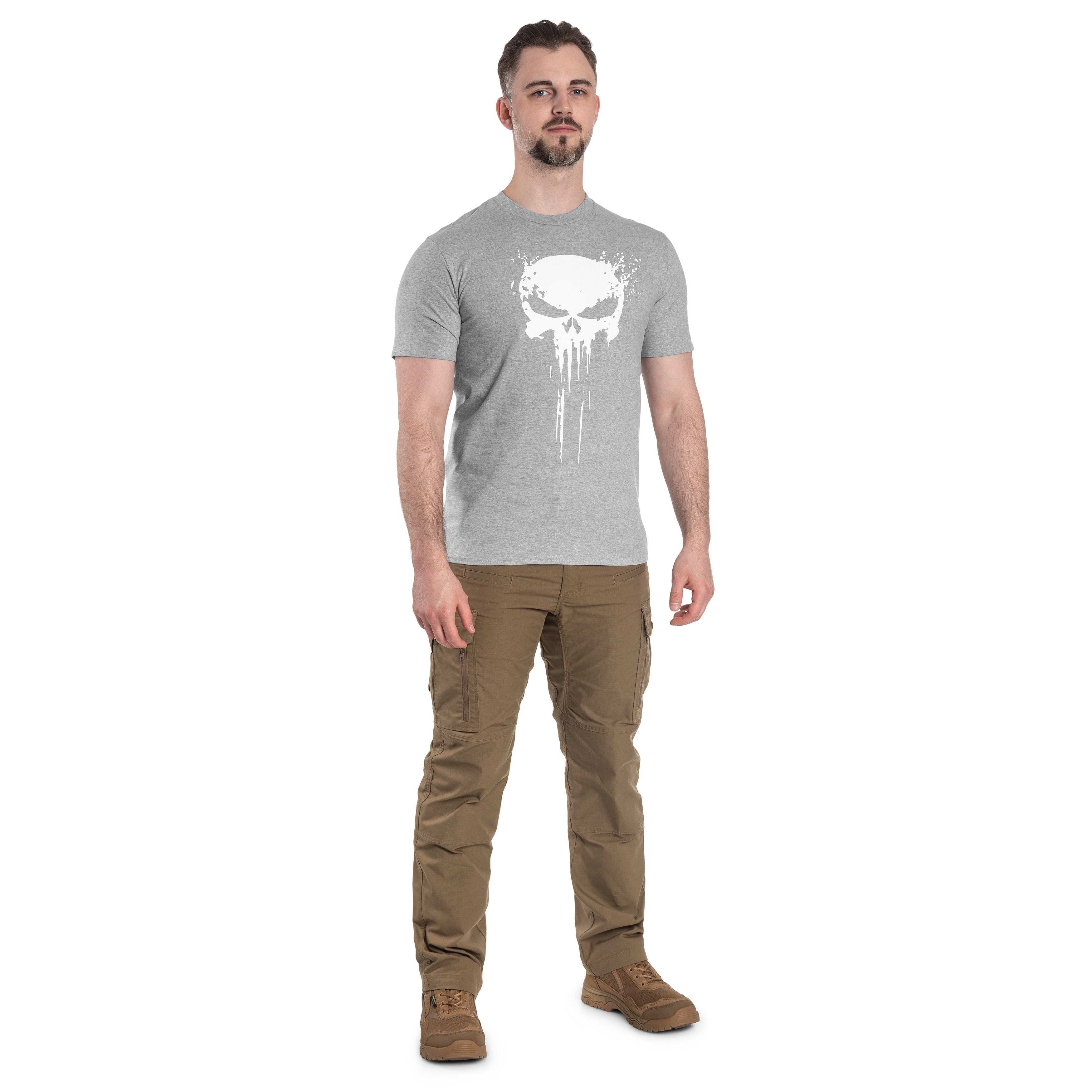 TigerWood - Punisher T-Shirt - Grau