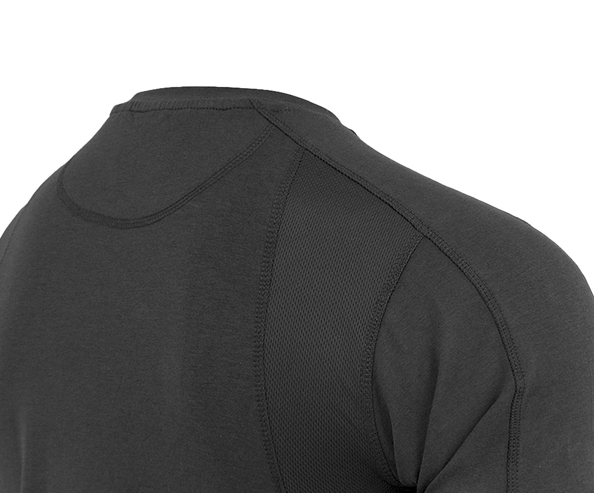 Texar Base Layer Thermo Langarmshirt - Black