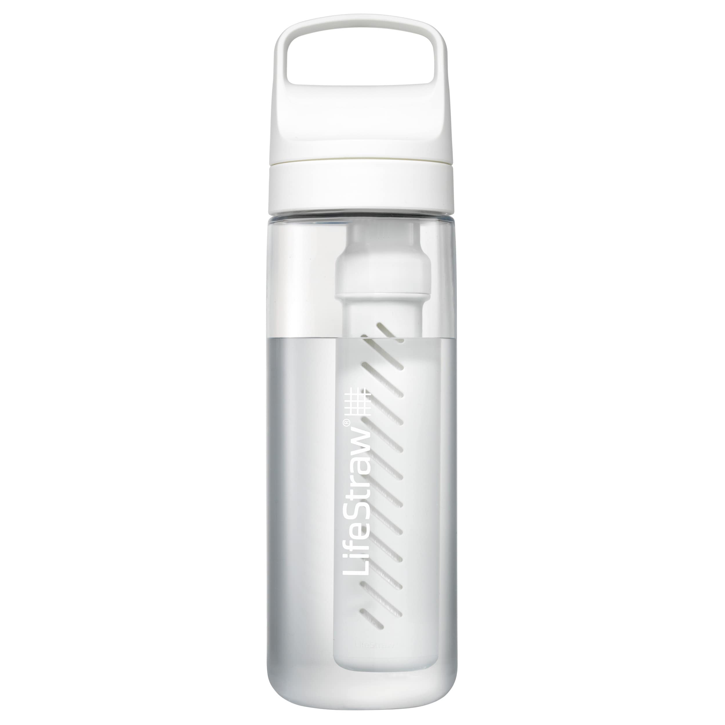 LifeStraw - Go 2.0 Tritan Trinkflasche mit Filter 650 ml - Polar White