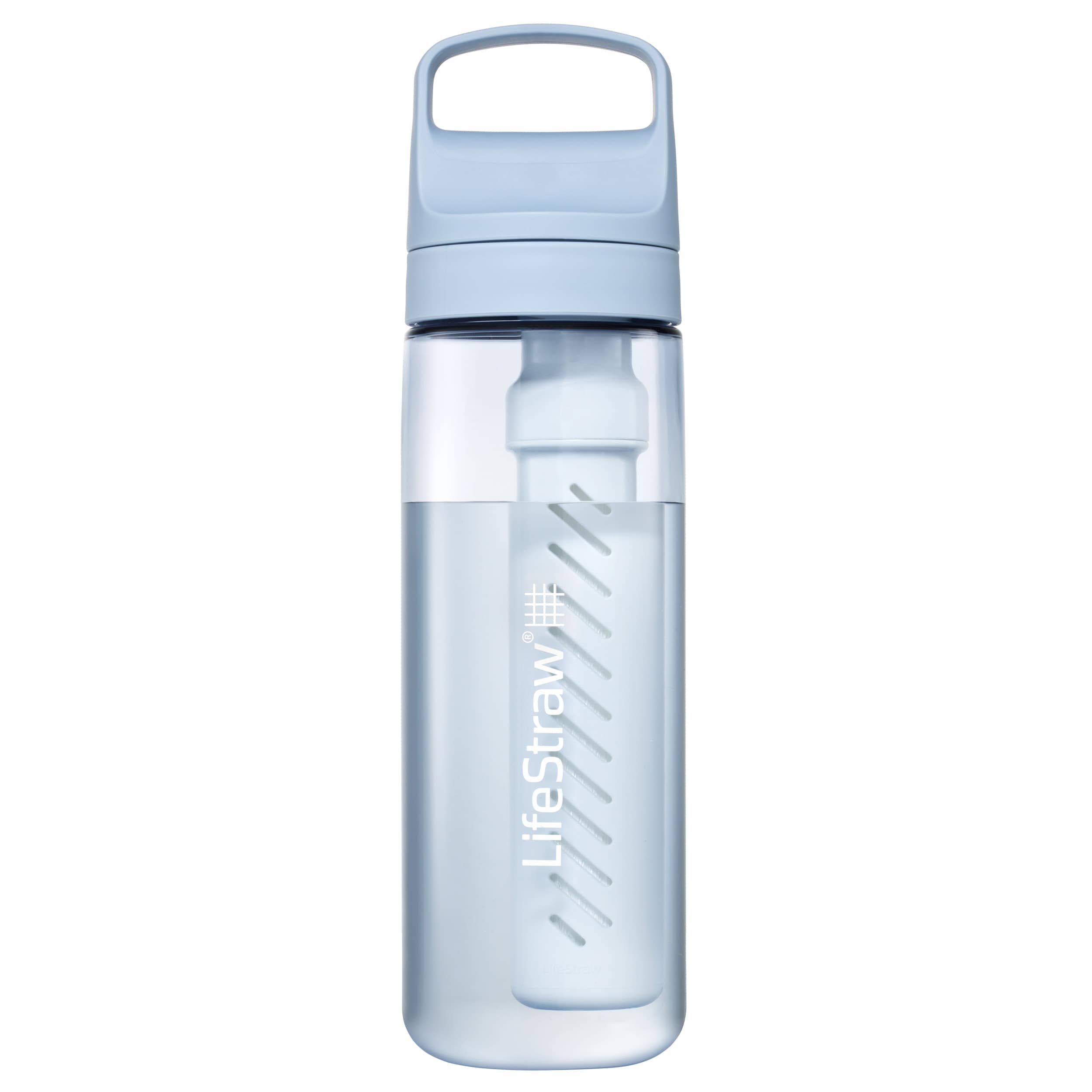 LifeStraw - Go 2.0 Tritan - Trinkflasche mit Filter 650 ml - Icelandic Blue