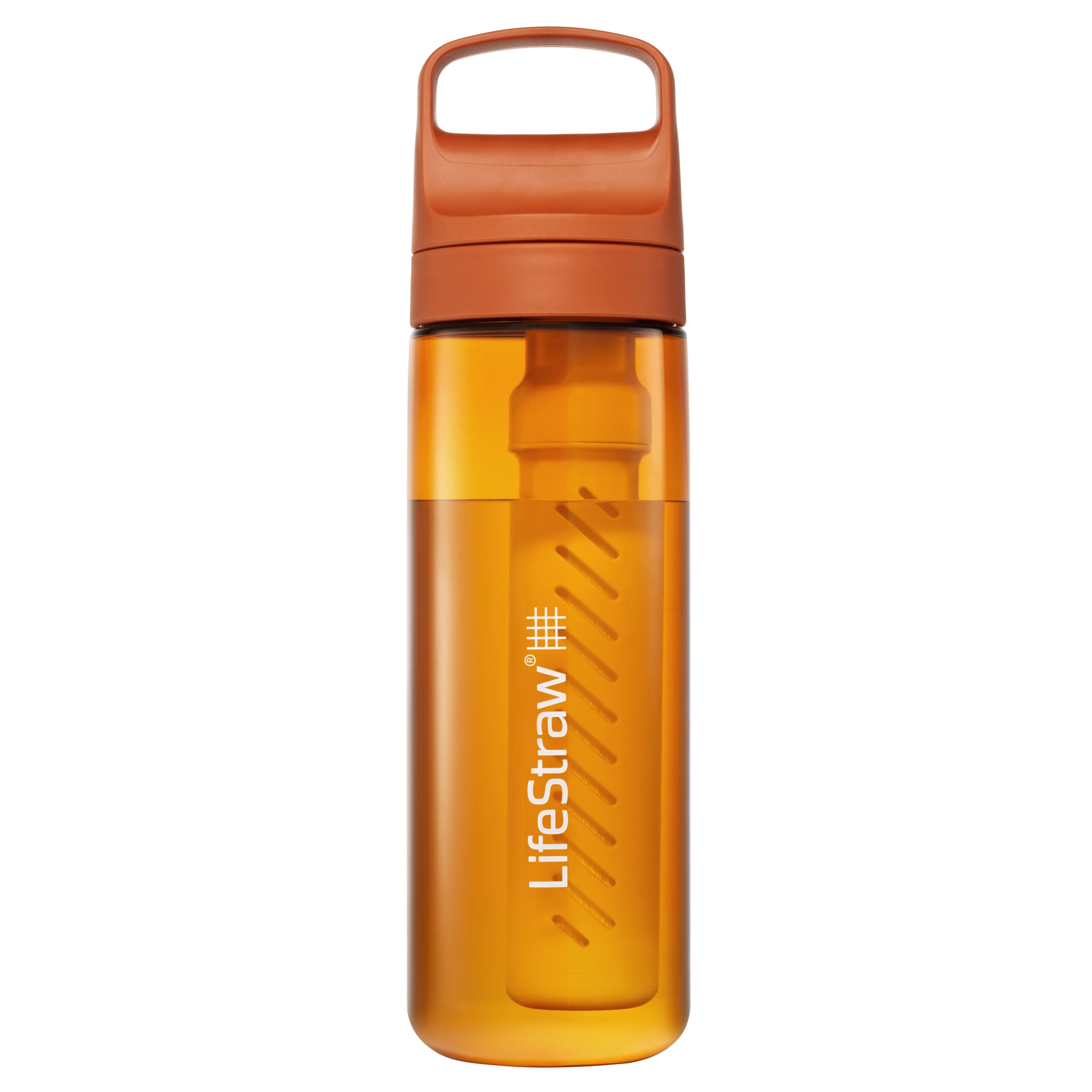 LifeStraw - Go 2.0 Tritan - Trinkflasche mit Filter 650 ml - Kyoto Orange