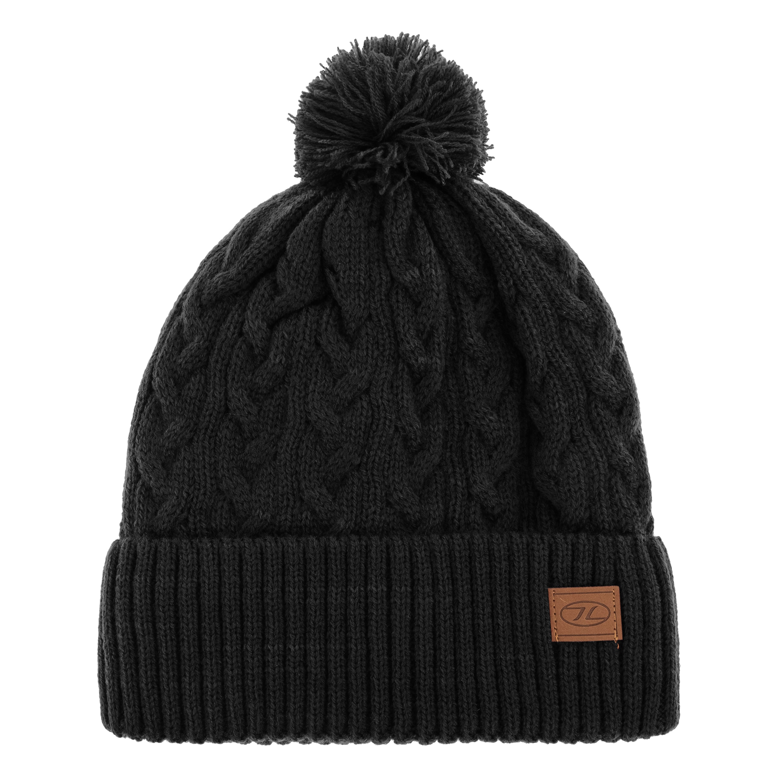 Highlander - Outdoor Beira Lined Bobble Hat - Wintermütze - Schwarz