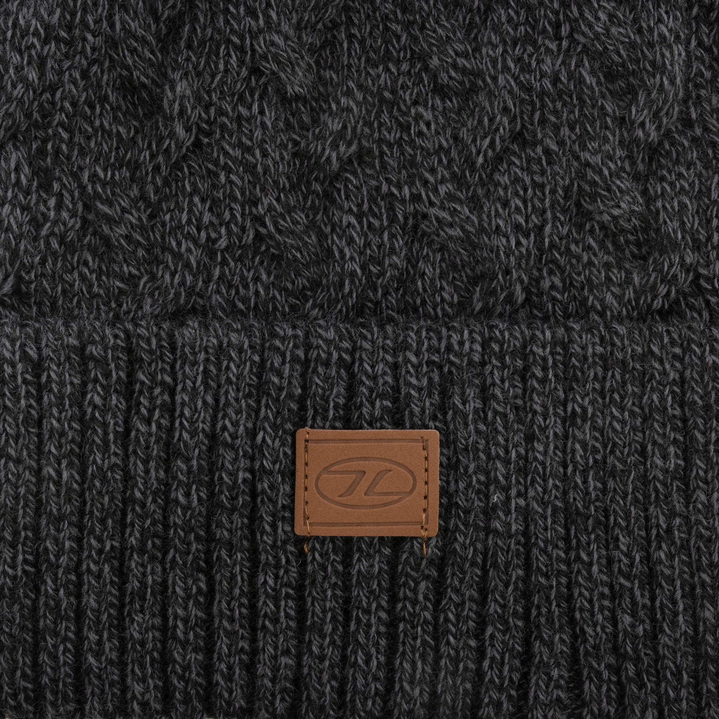 Highlander - Outdoor Beira Lined Bobble Hat - Wintermütze - Charcoal Marl