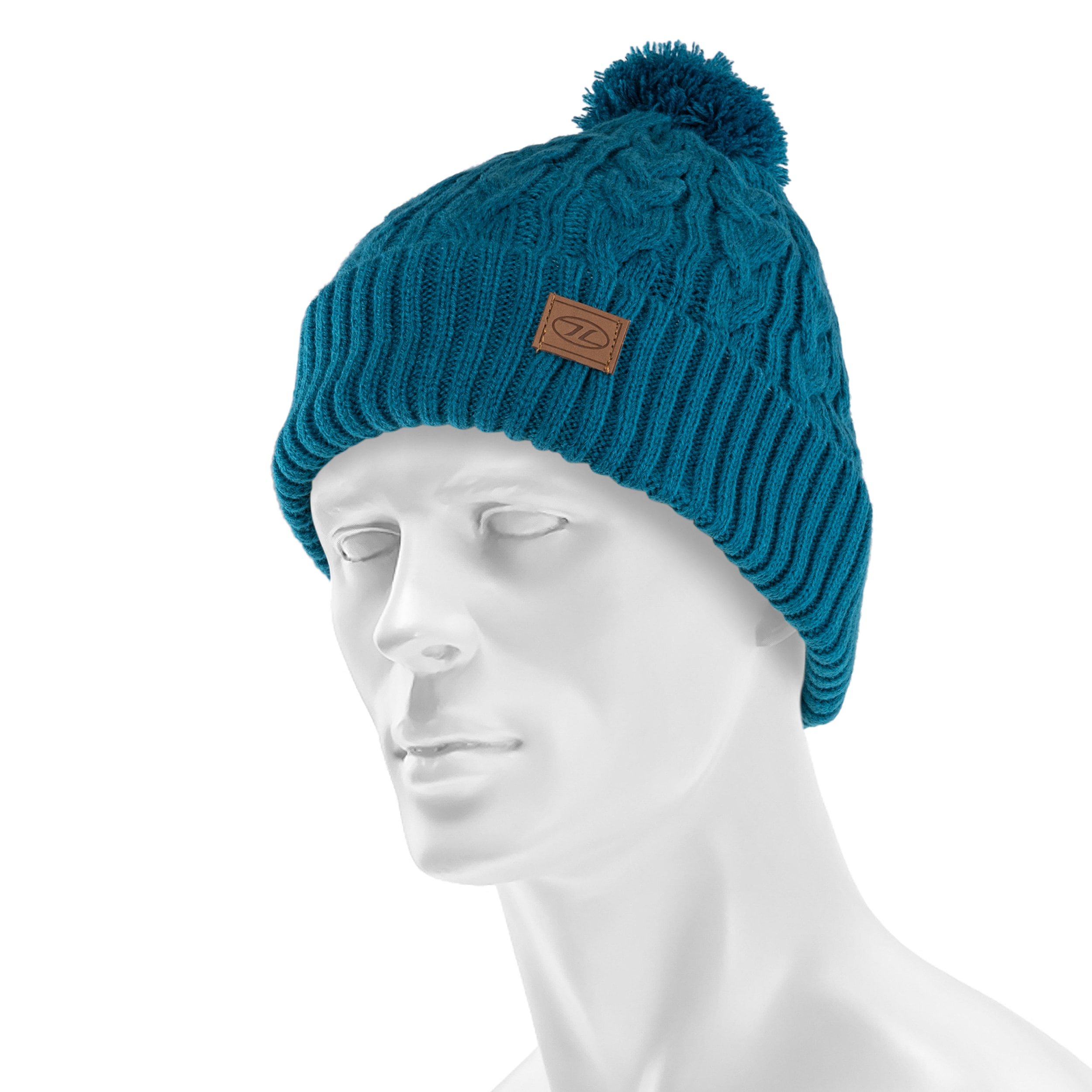 Highlander - Outdoor Beira Lined Bobble Hat - Wintermütze - Ocean Blue