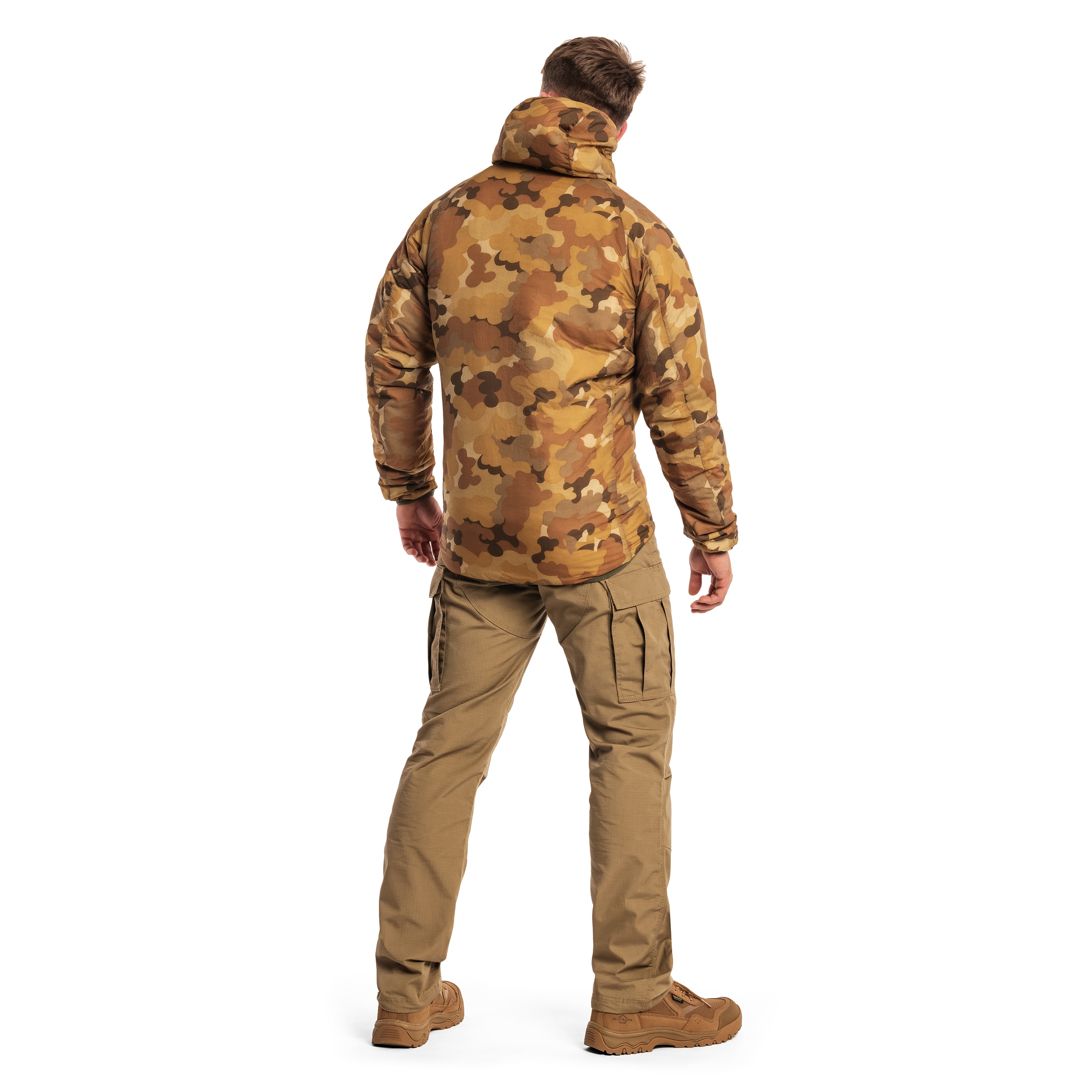 Helikon - Wolfhound Hoodie - Wendejacke - Mitchell Camo Leaf/Mitchell Camo Clouds