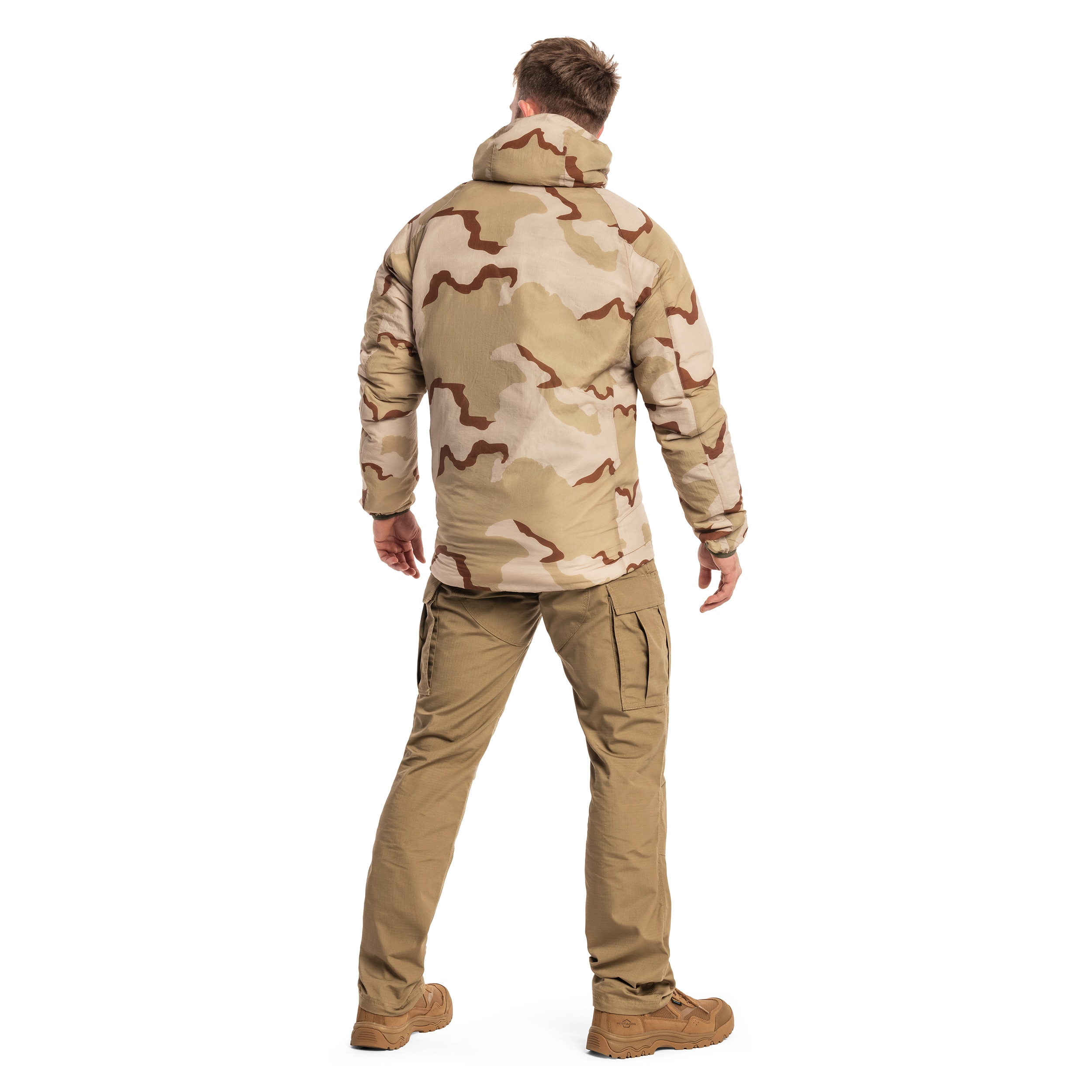 Helikon - Wolfhound Hoodie - Wendejacke - Desert Night Camo/Us Desert