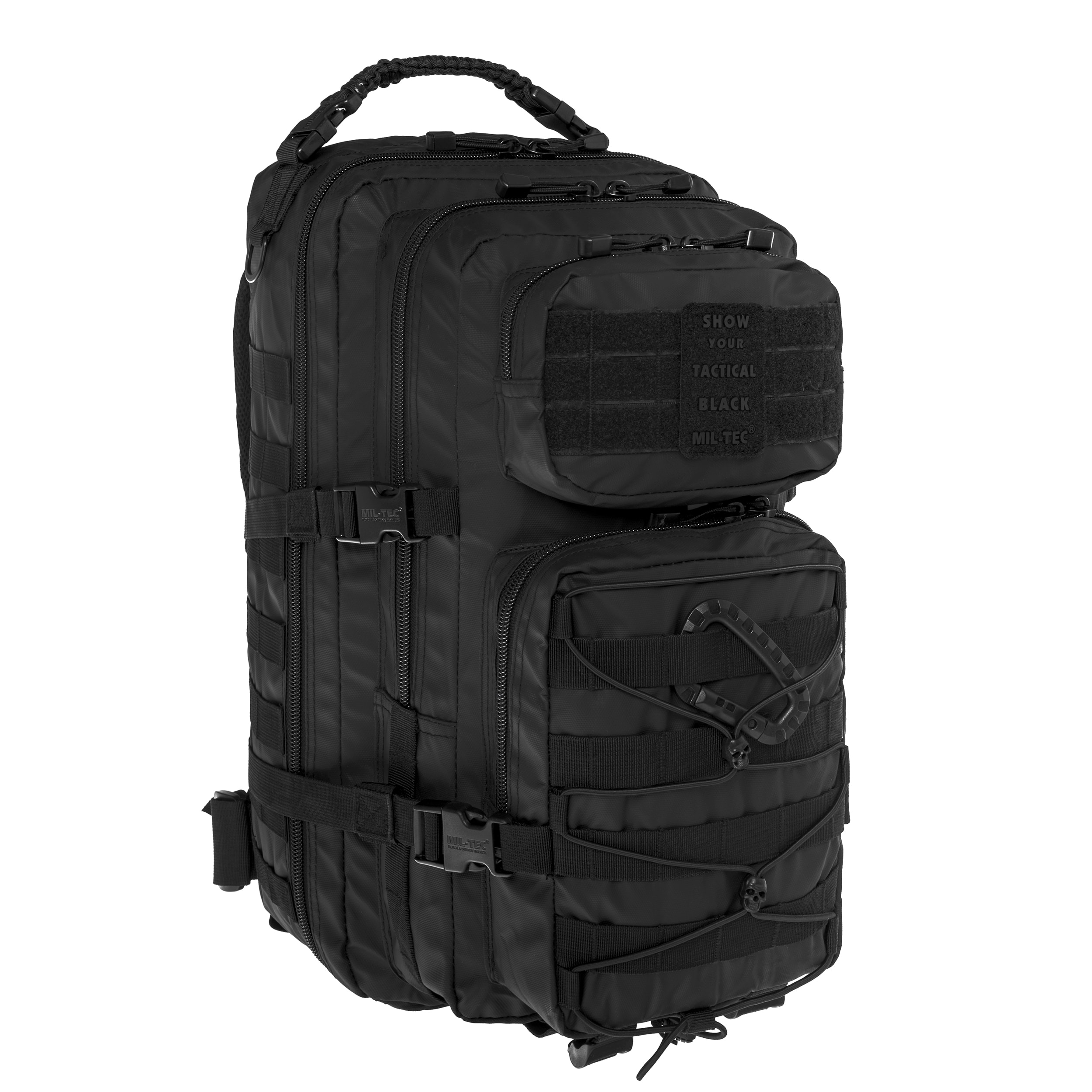 Mil-Tec - Large Assault Pack - Rucksack 36 l - Tactical Black