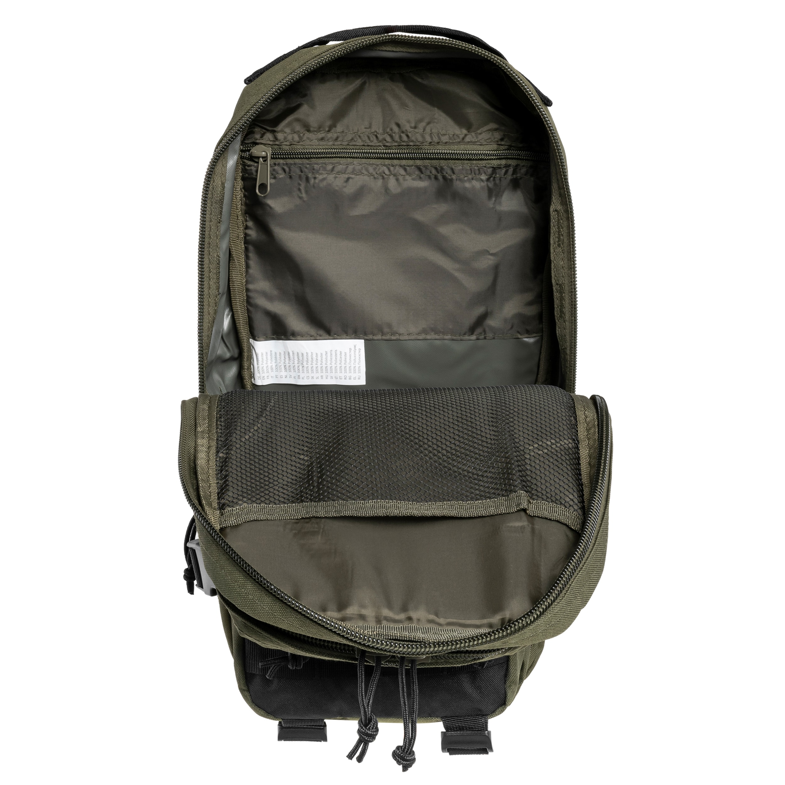 Mil-Tec - Small Assault Pack 20 l - Rucksack - Ranger Green/Black