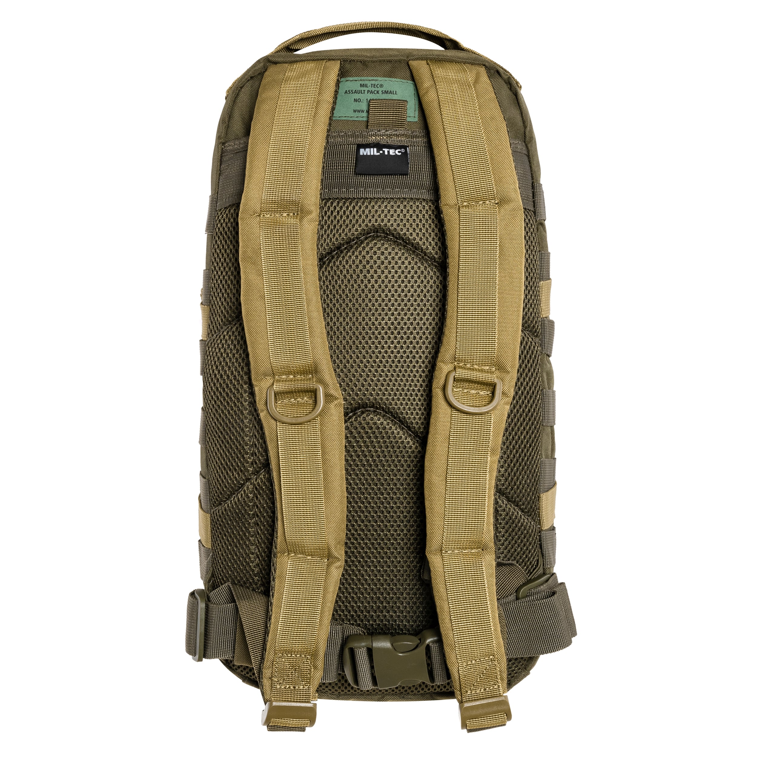 Mil-Tec - Small Assault Pack 20 l - Rucksack - Ranger Green/Coyote