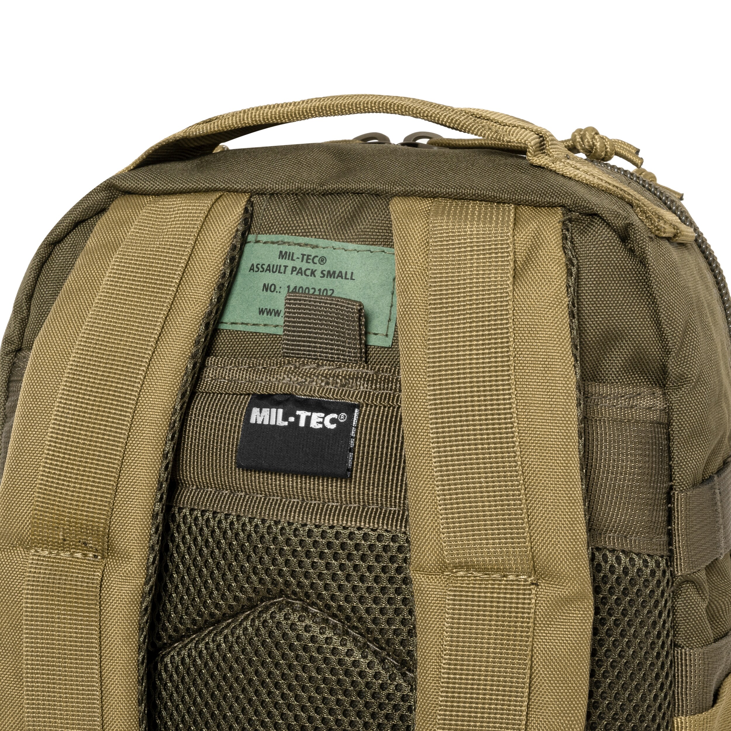 Mil-Tec - Small Assault Pack 20 l - Rucksack - Ranger Green/Coyote