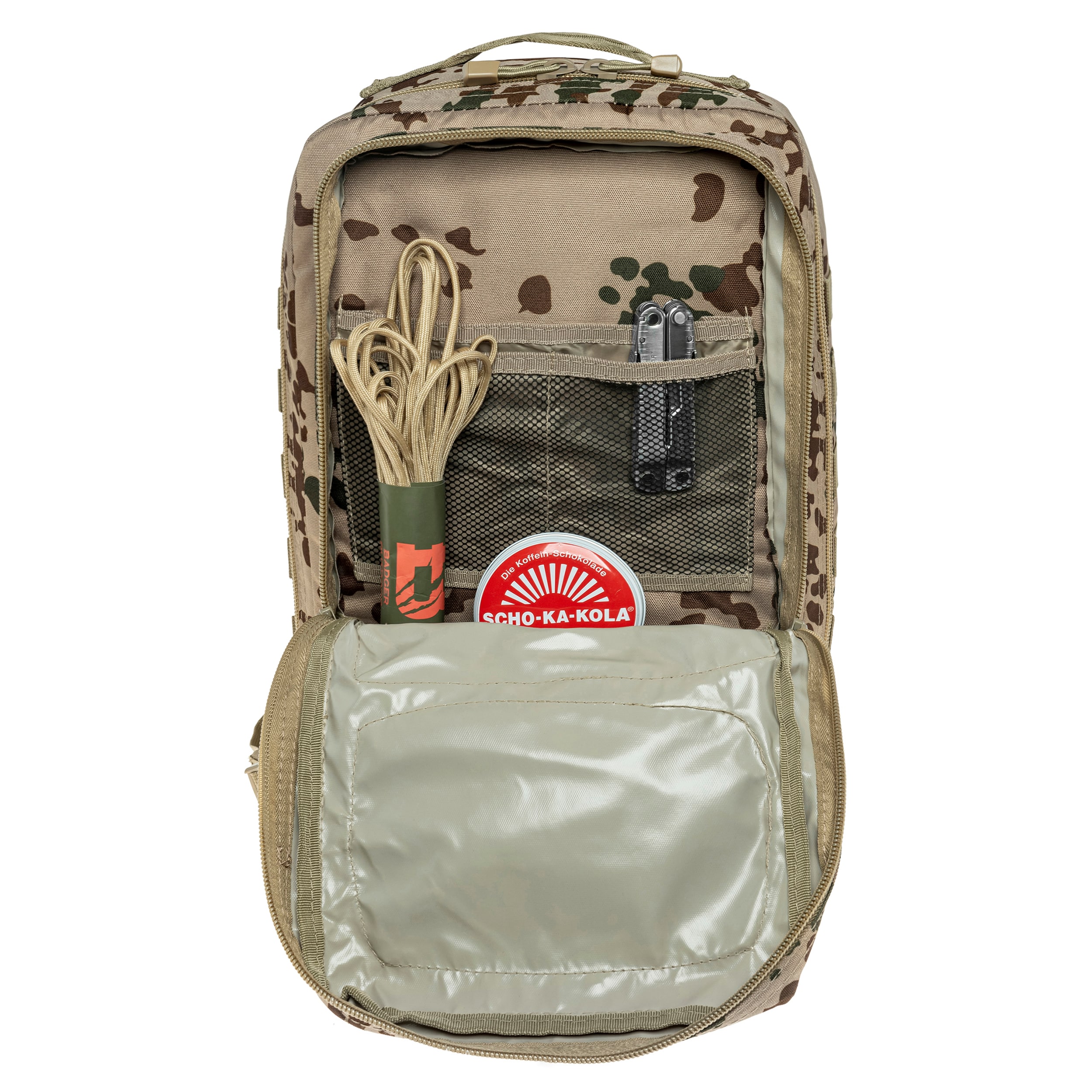 Mil-Tec - Large Assault Pack - Rucksack 36 l - Tropical Camo