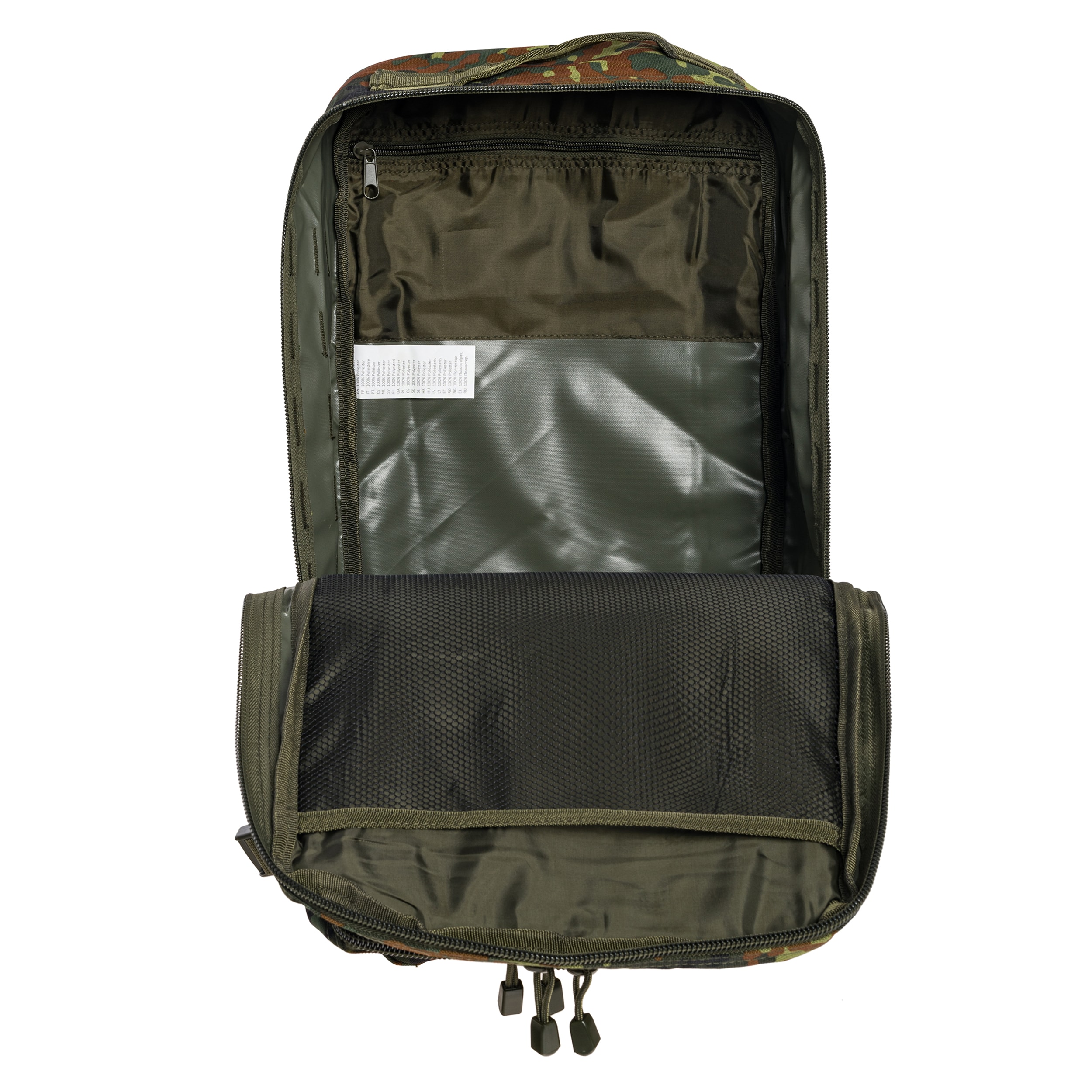 Mil-Tec - Large Assault Pack - Rucksack 36 l - Flecktarn