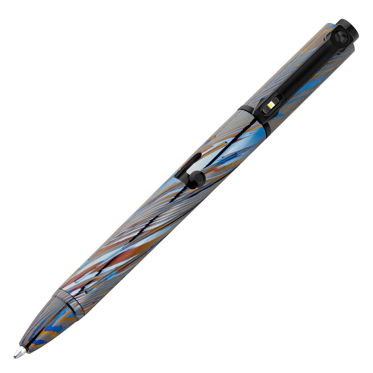 Olight - O'Pen Pro Limited Edition Zirconium Damascus - Stift-Taschenlampe 120 Lumen 