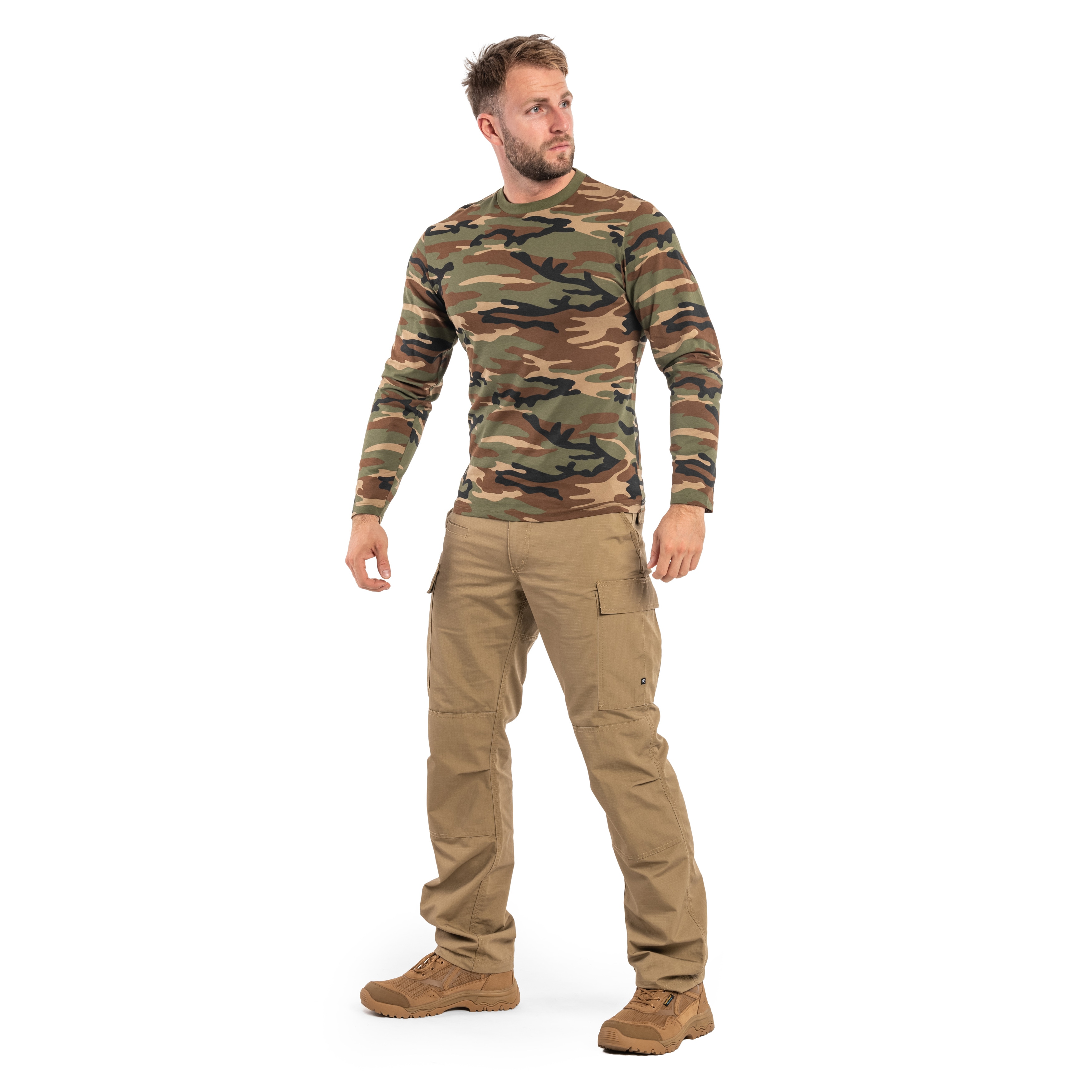 Mil-Tec - Longsleeve - Langarm-T-Shirt - Woodland