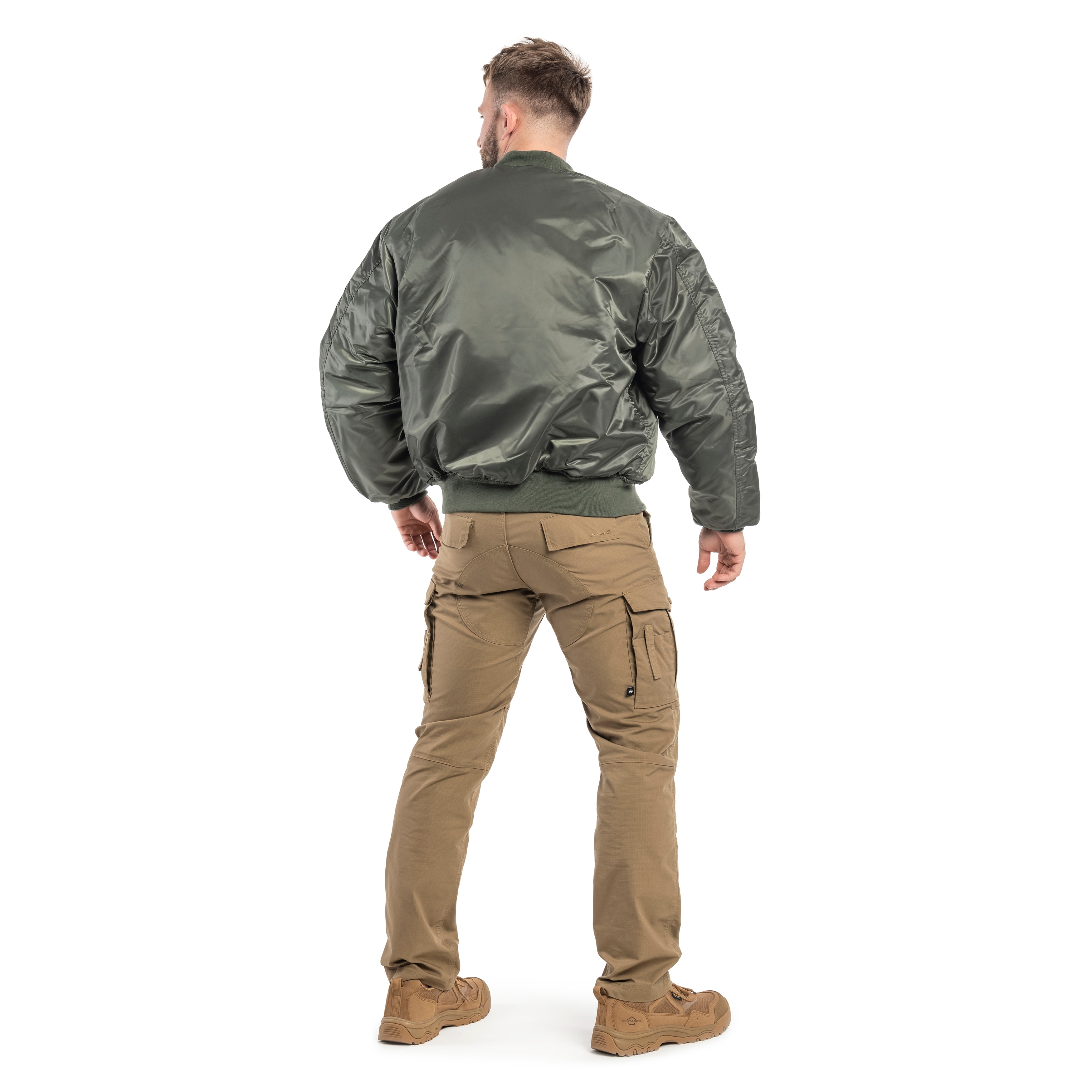 Mil-Tec - MA-1 US Flight Jacket - Jacke - Olive Drab