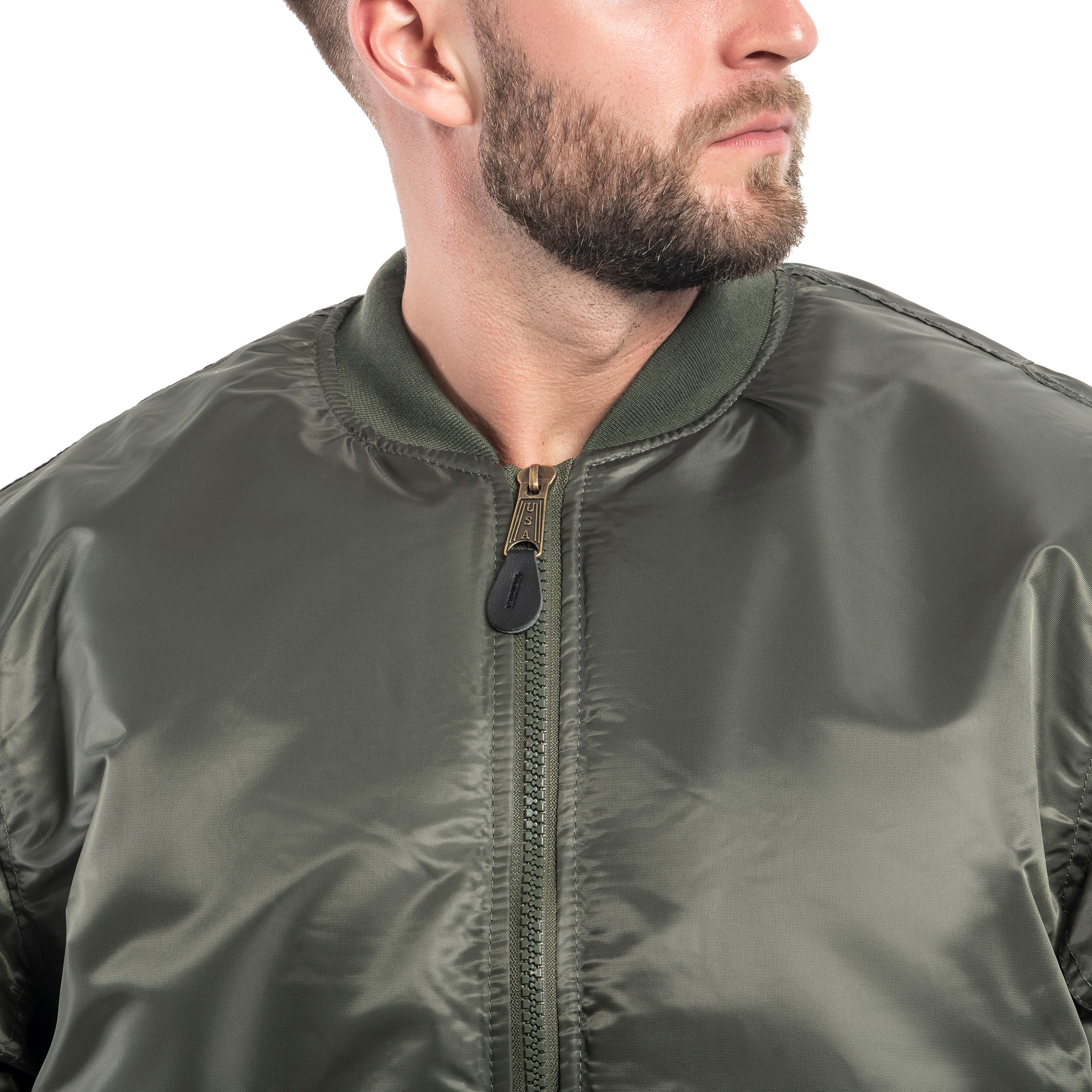 Mil-Tec - MA-1 US Flight Jacket - Jacke - Olive Drab