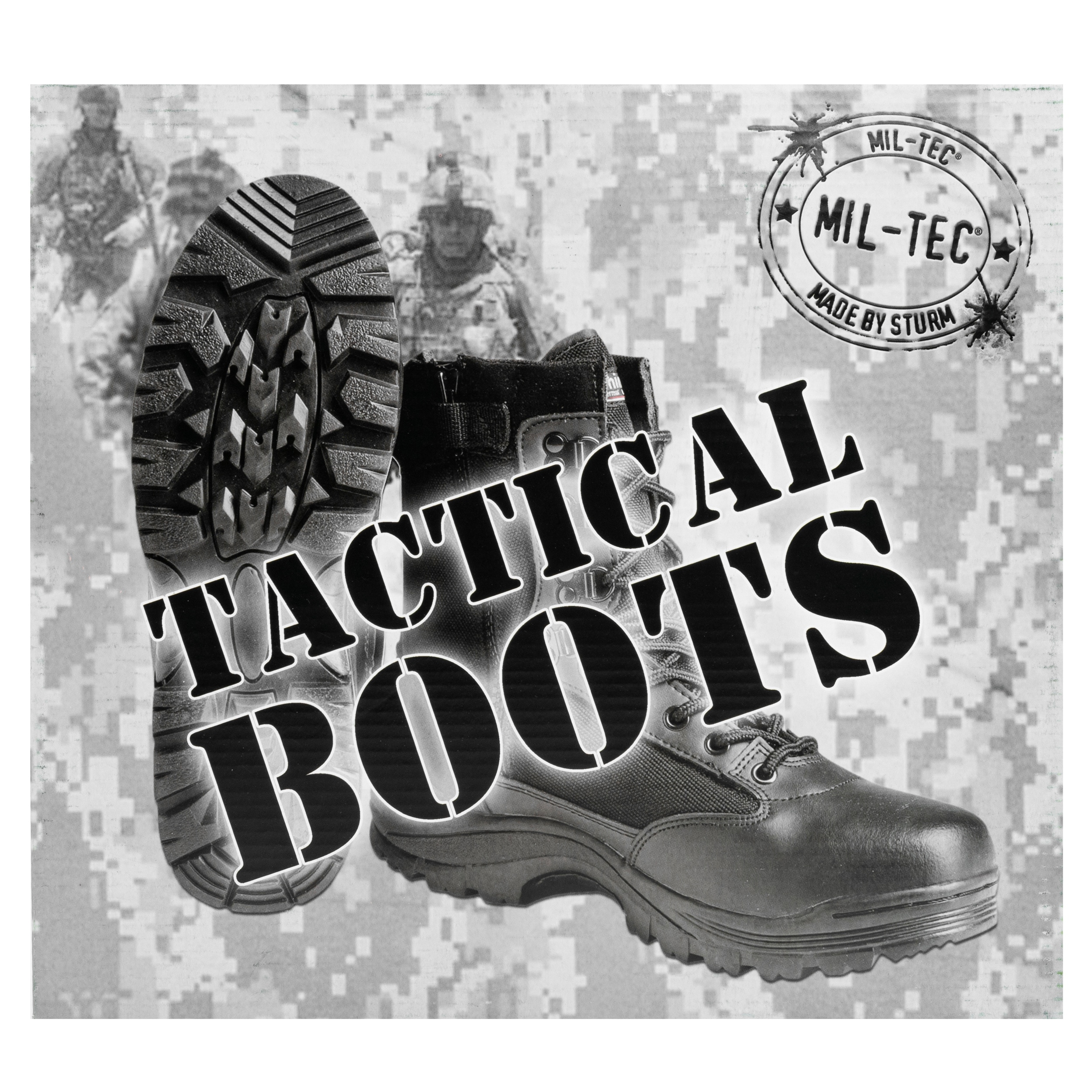 Mil-Tec - Tactical Boots - Taktische Schuhe - Black