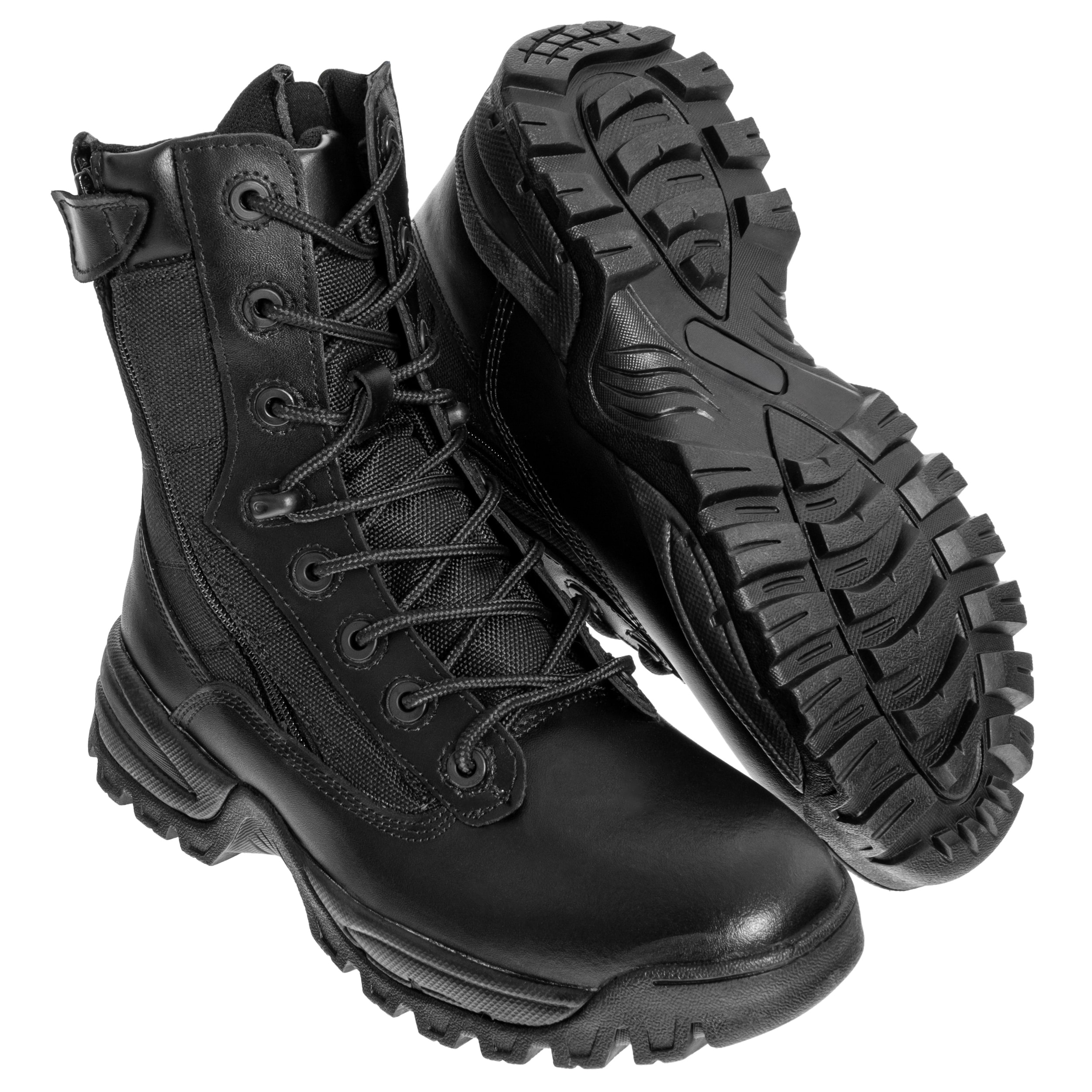 Mil-Tec - Tactical Boots Two-Zip - Taktische Schuhe - Black