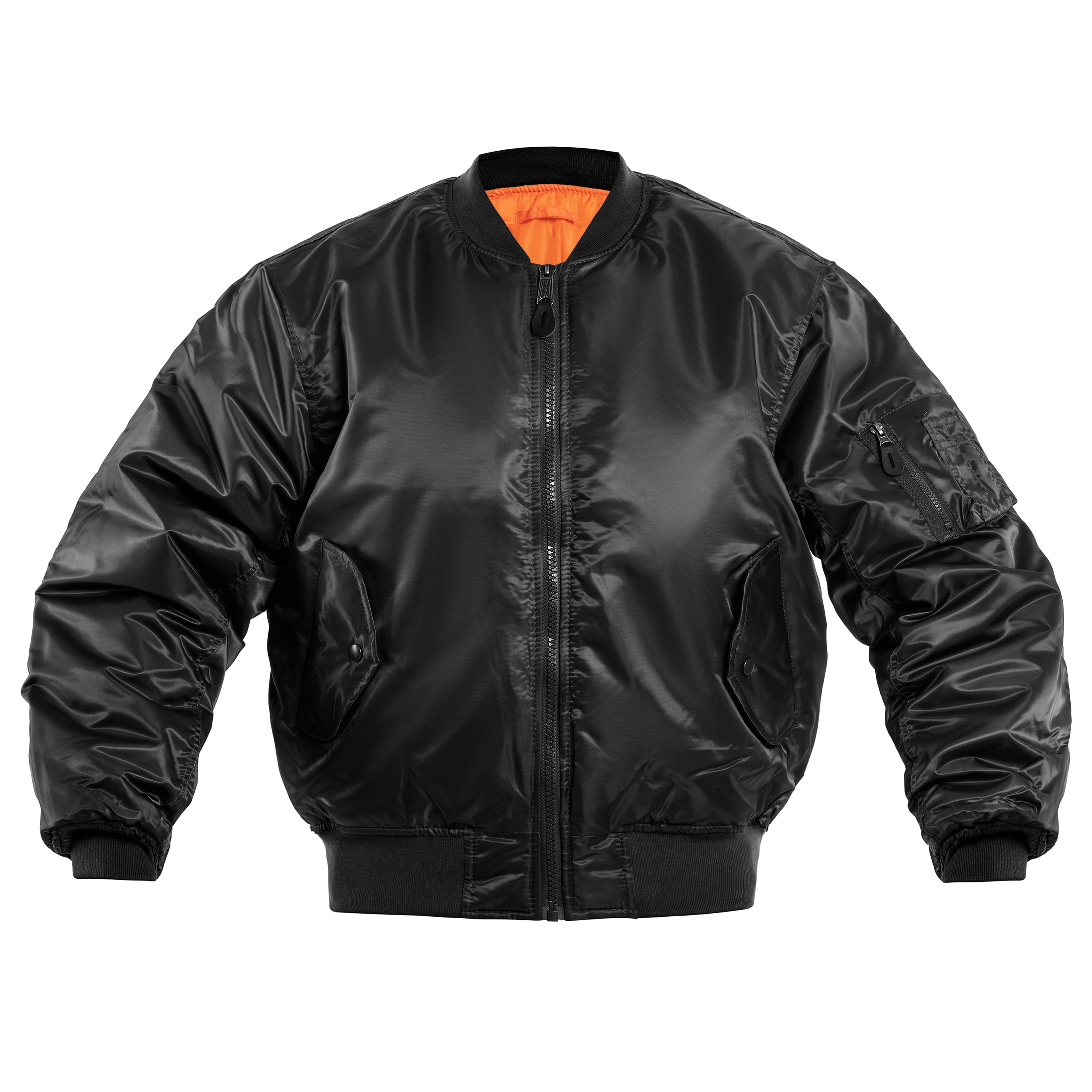 Mil-Tec - MA-1 US Flight Jacket - Jacke - Black