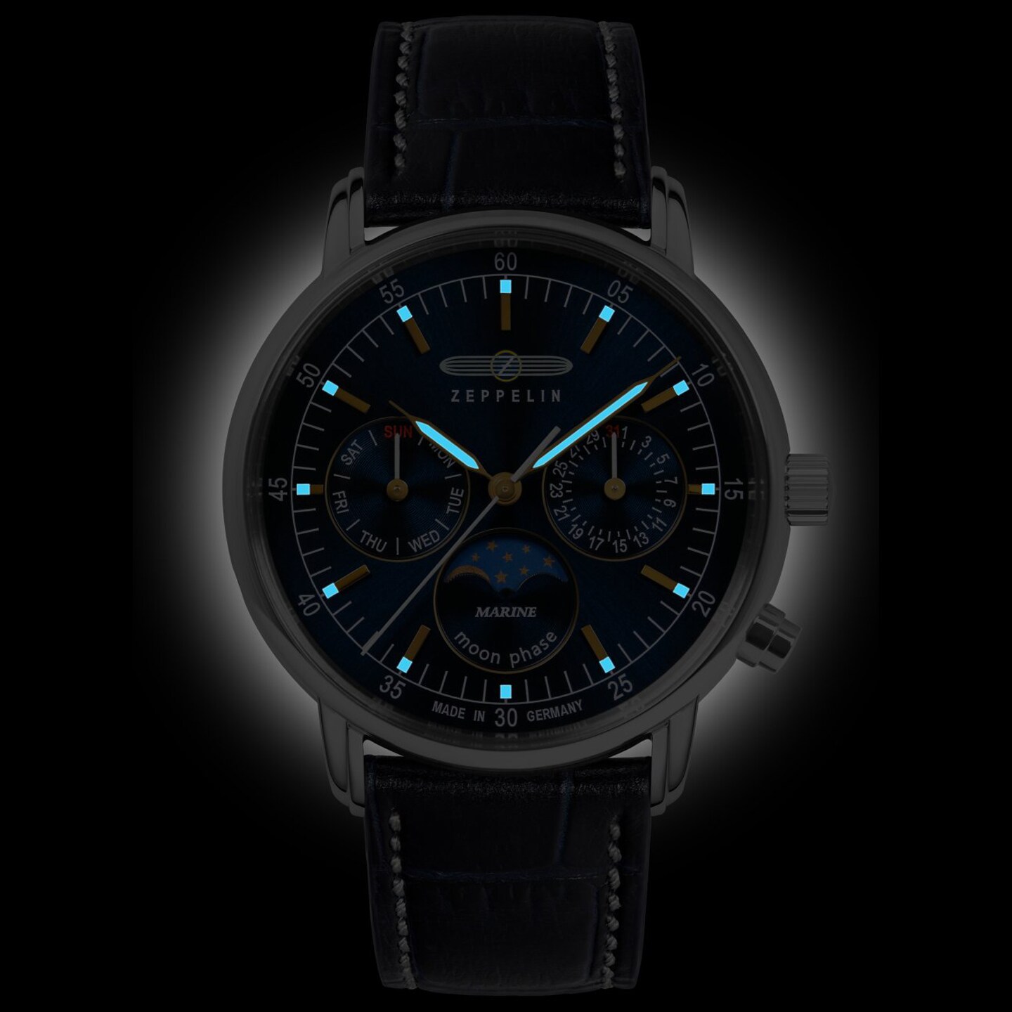 Zeppelin - LZ14 Marine 8635-3 Quartz Armbanduhr