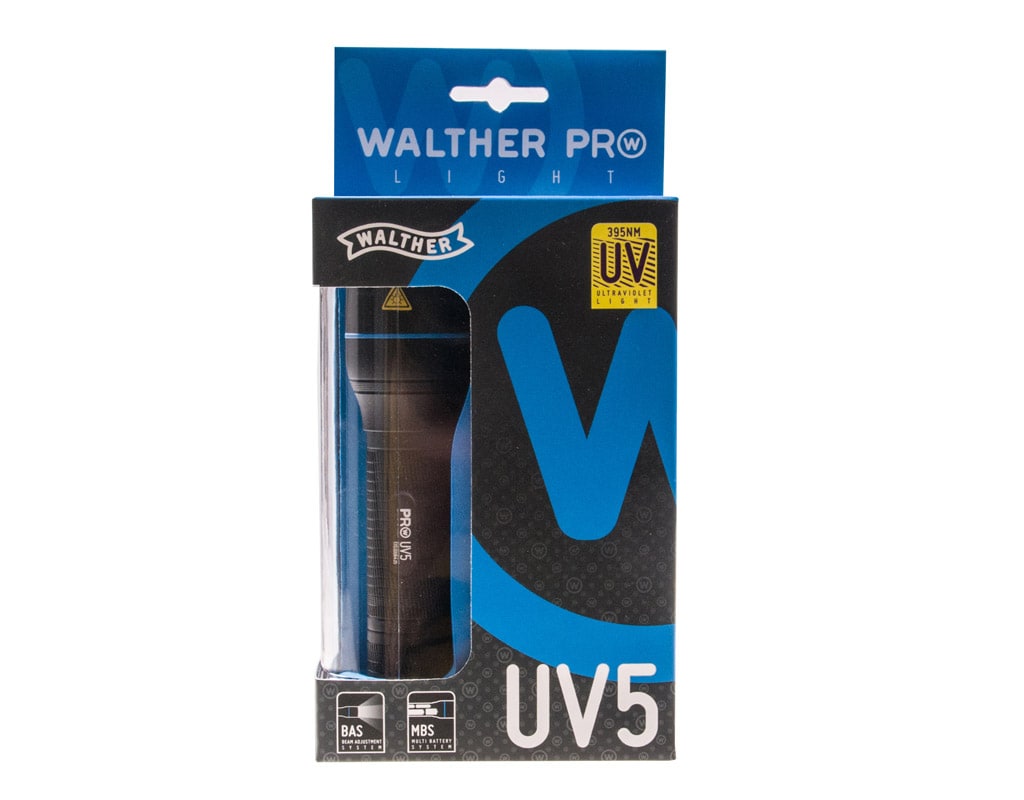 Walther - Pro UV5 - Taschenlampe