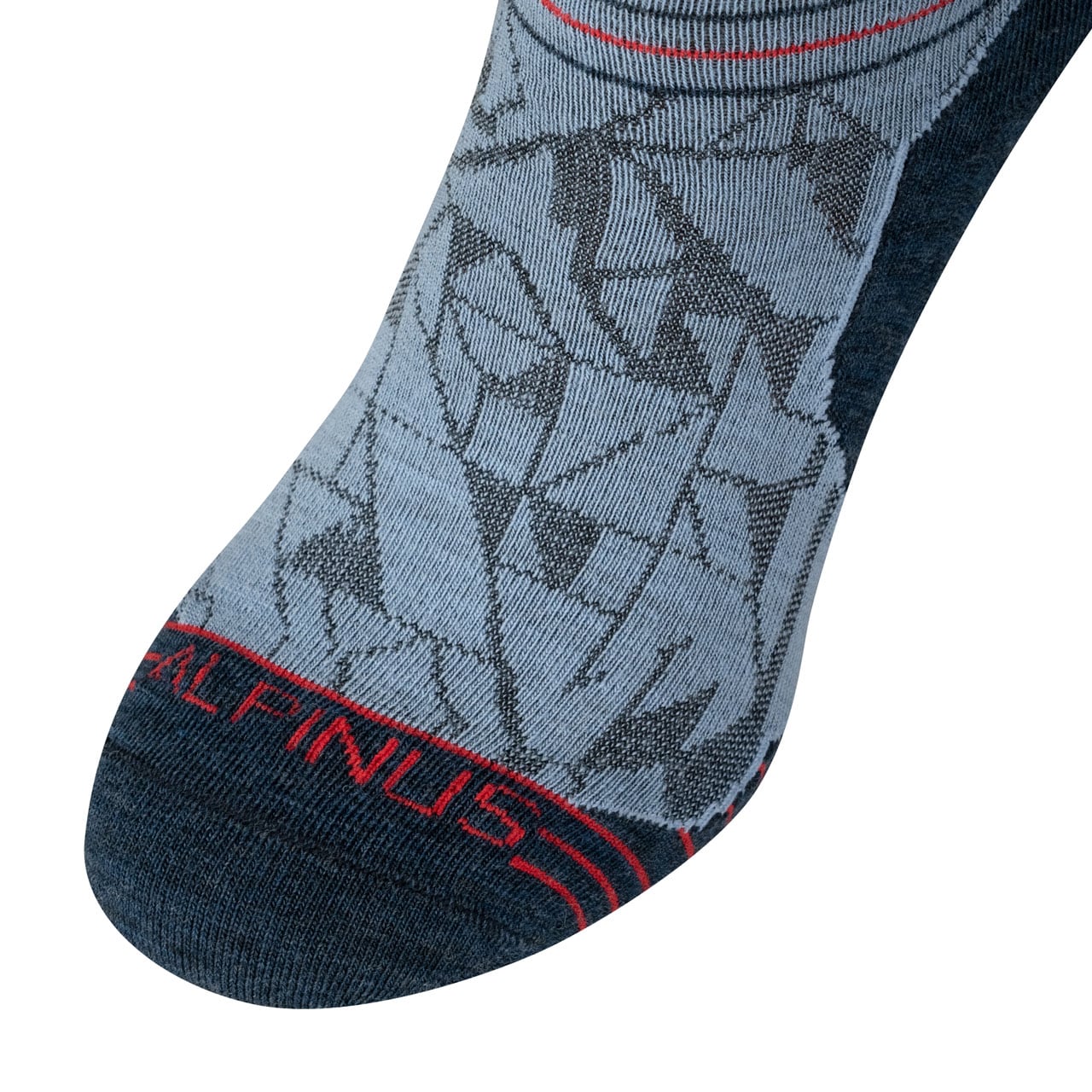 Alpinus - Merino Kuldiga Low - Socken - Blau