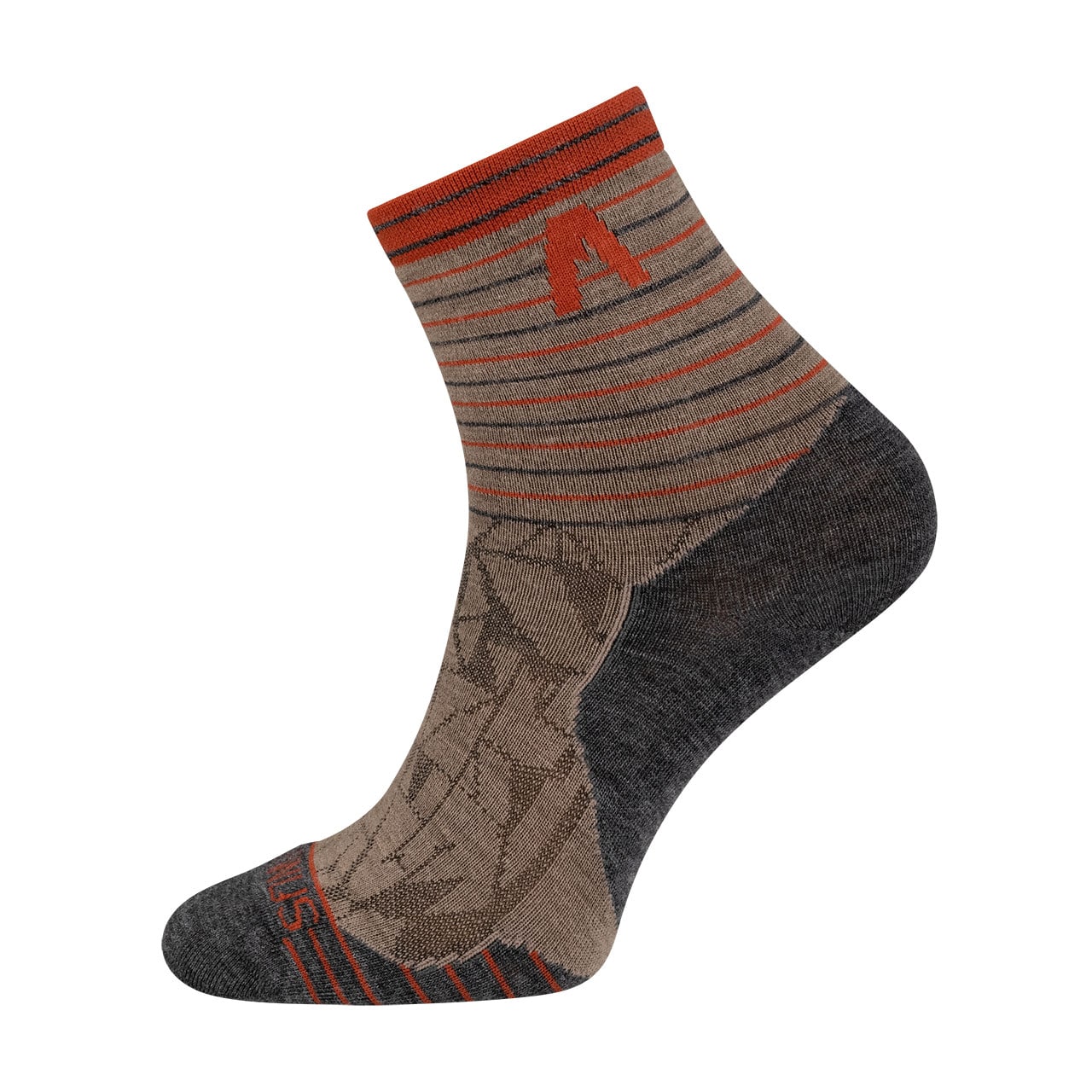 Alpinus - Merino Kuldiga - Socken - Braun