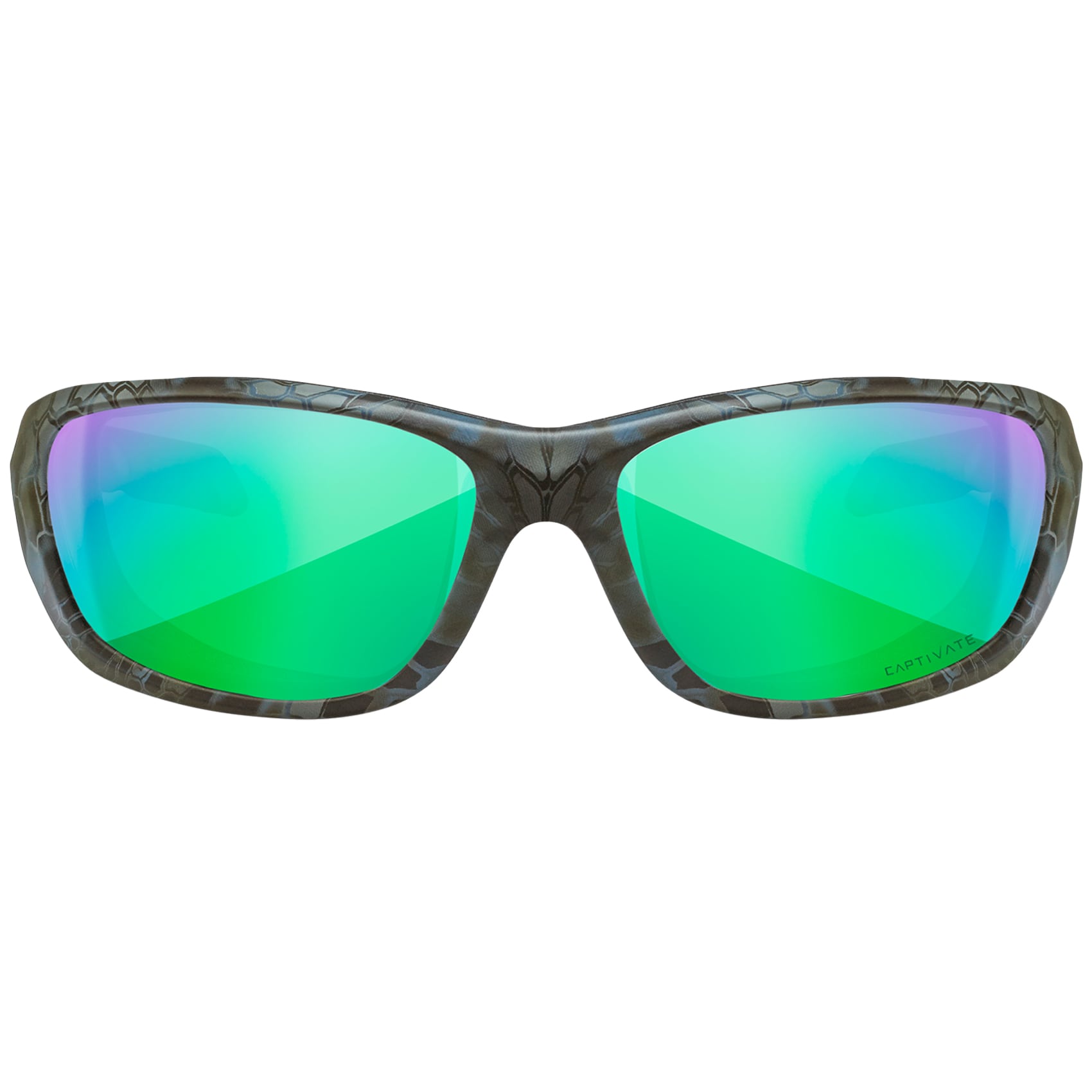 Wiley X - Gravity - Taktische Brille - Captivate Polarized Green Mirror / Kryptek Neptune