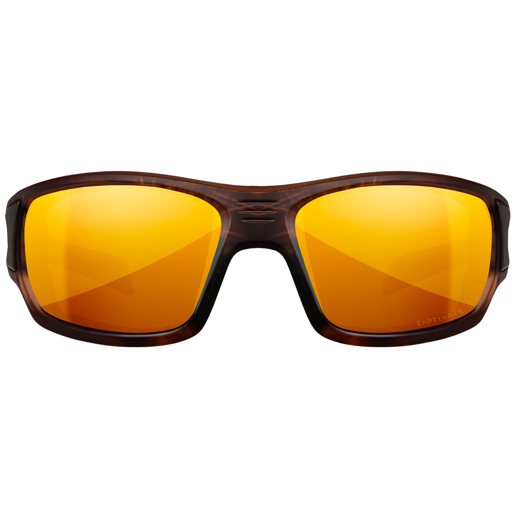 Wiley X - Breach - Taktische Brille - Captivate Polarized Bronze Mirror / Matte Hickory Brown