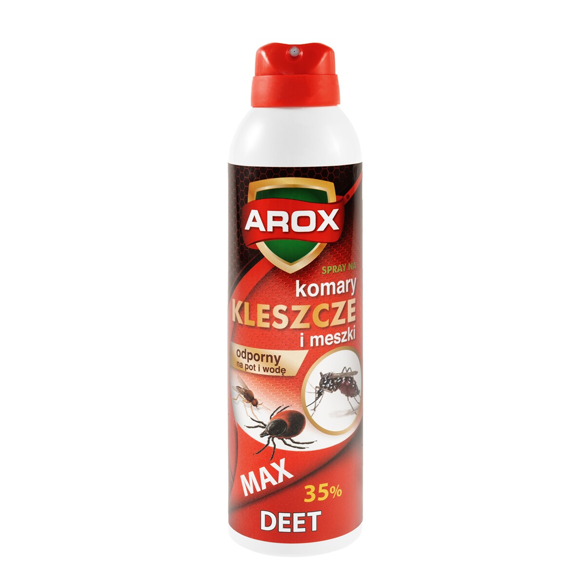 Arox - DEET Medium - Mückenschutz, Zecken und Kriebelmücken 250 ml - Spray 