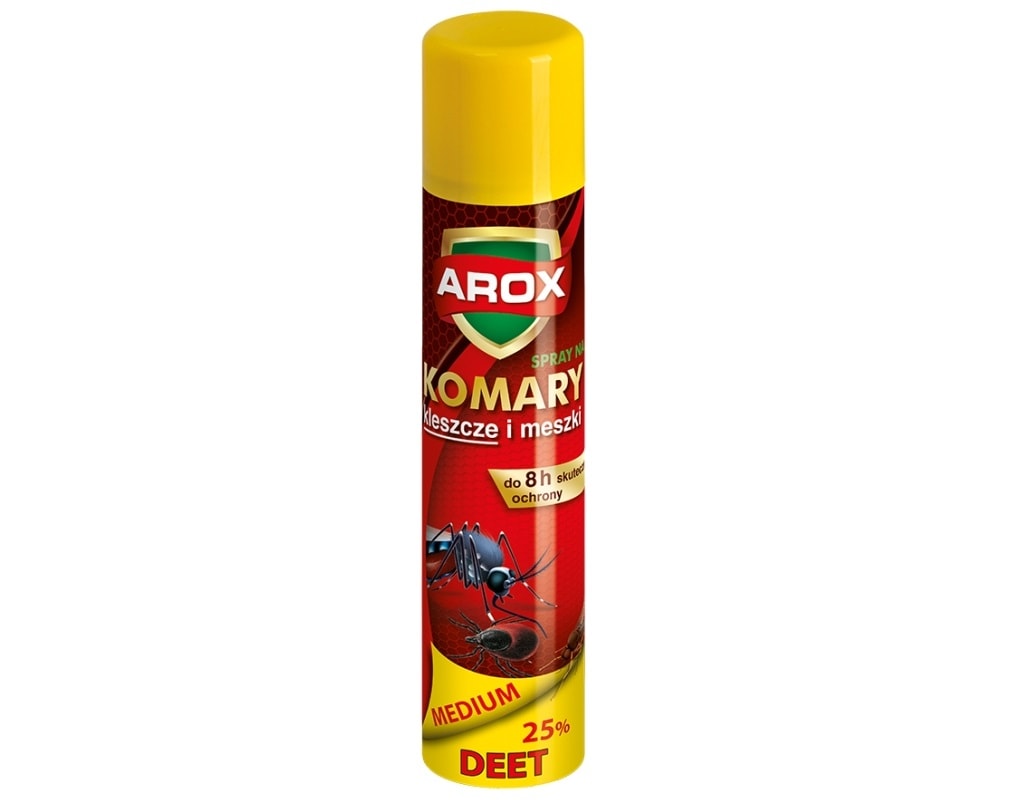 Arox - DEET Medium - Mückenschutz, Zecken und Kriebelmücken 90 ml - Spray