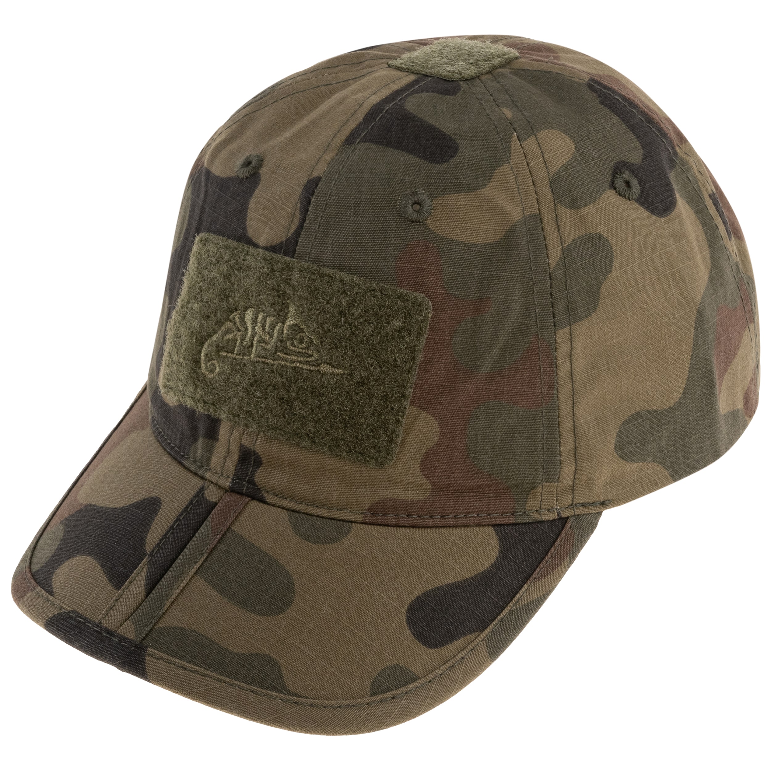 Helikon - Folding PoliCotton Rip-Stop - Basecap mit Klettflächen - wz.93 Pantera PL Woodland