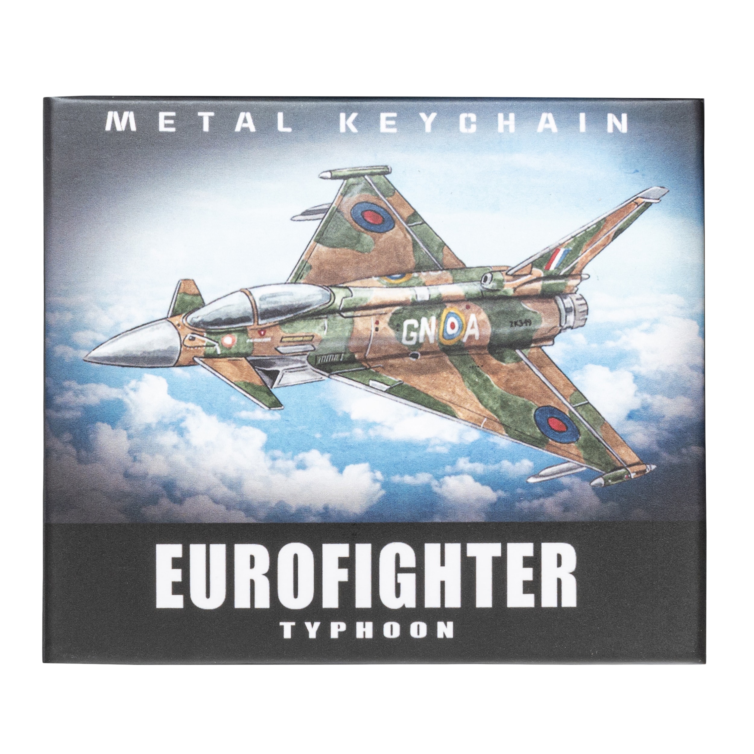 PiK - Flugzeug Eurofighter Box - Schlüsselanhänger