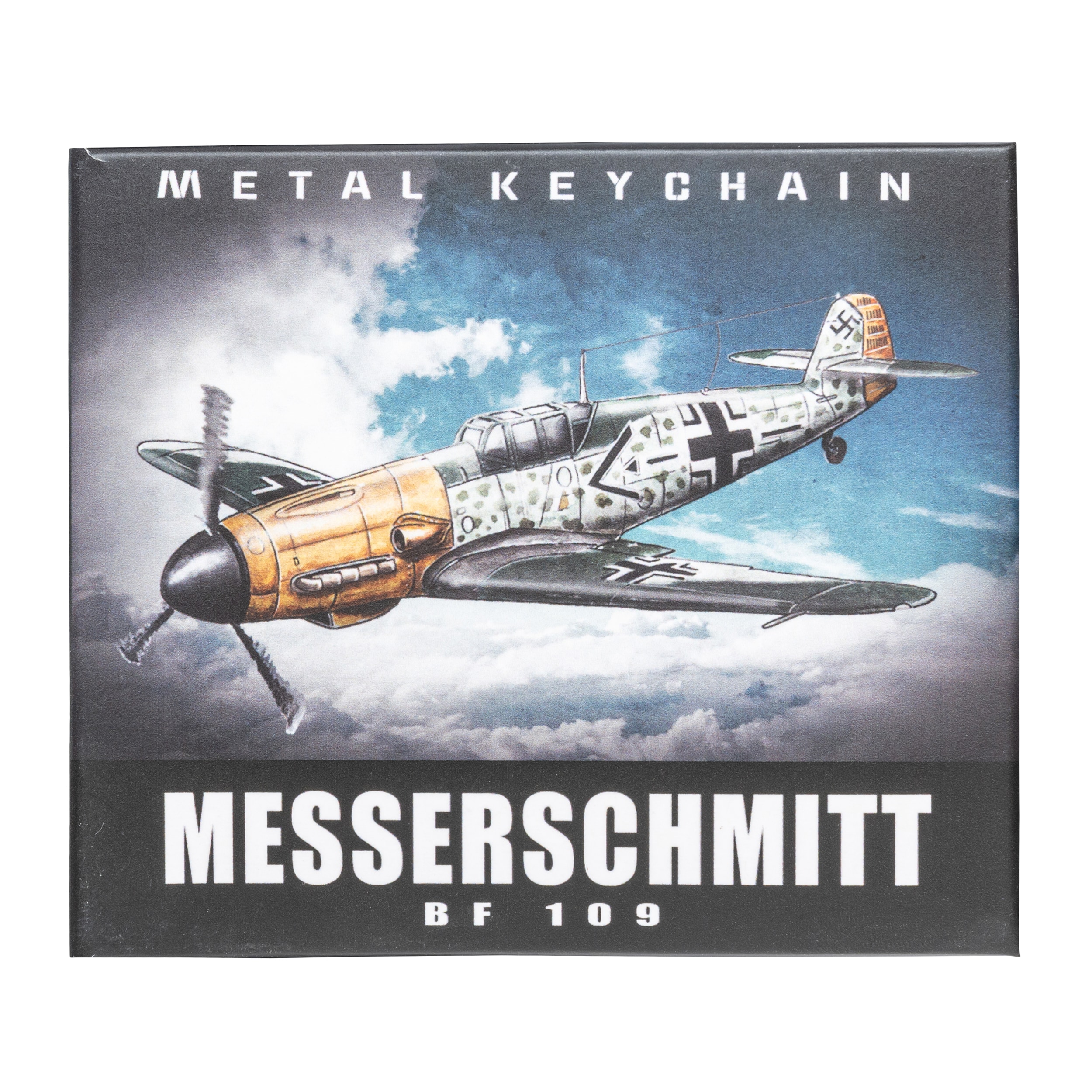 PiK - Flugzeug Messerschmitt Box - Schlüsselanhänger 