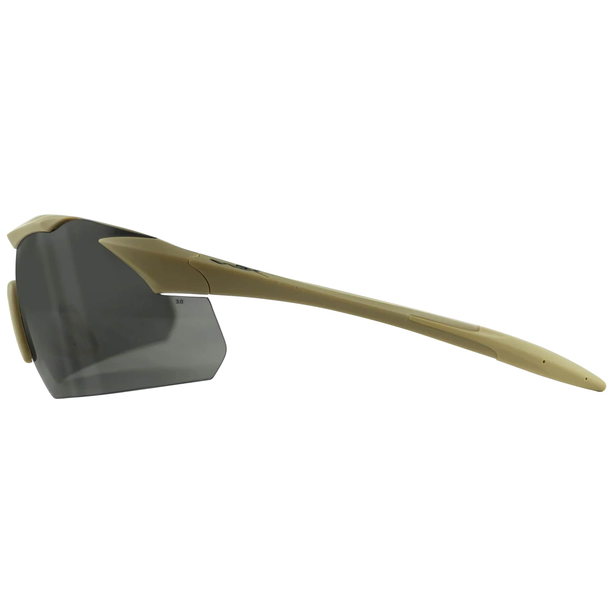 Wiley X Vapor 2.5 Grey/Clear Taktische Brille - Matte Tan