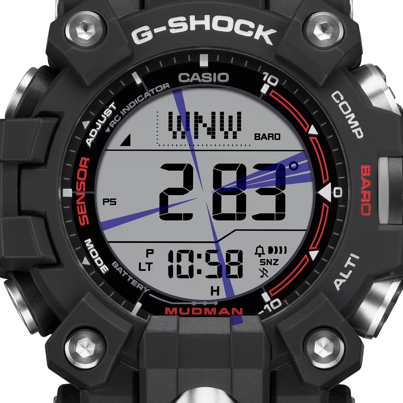 Casio - G-Shock Master of G Mudman GW-9500-1ER - Uhr