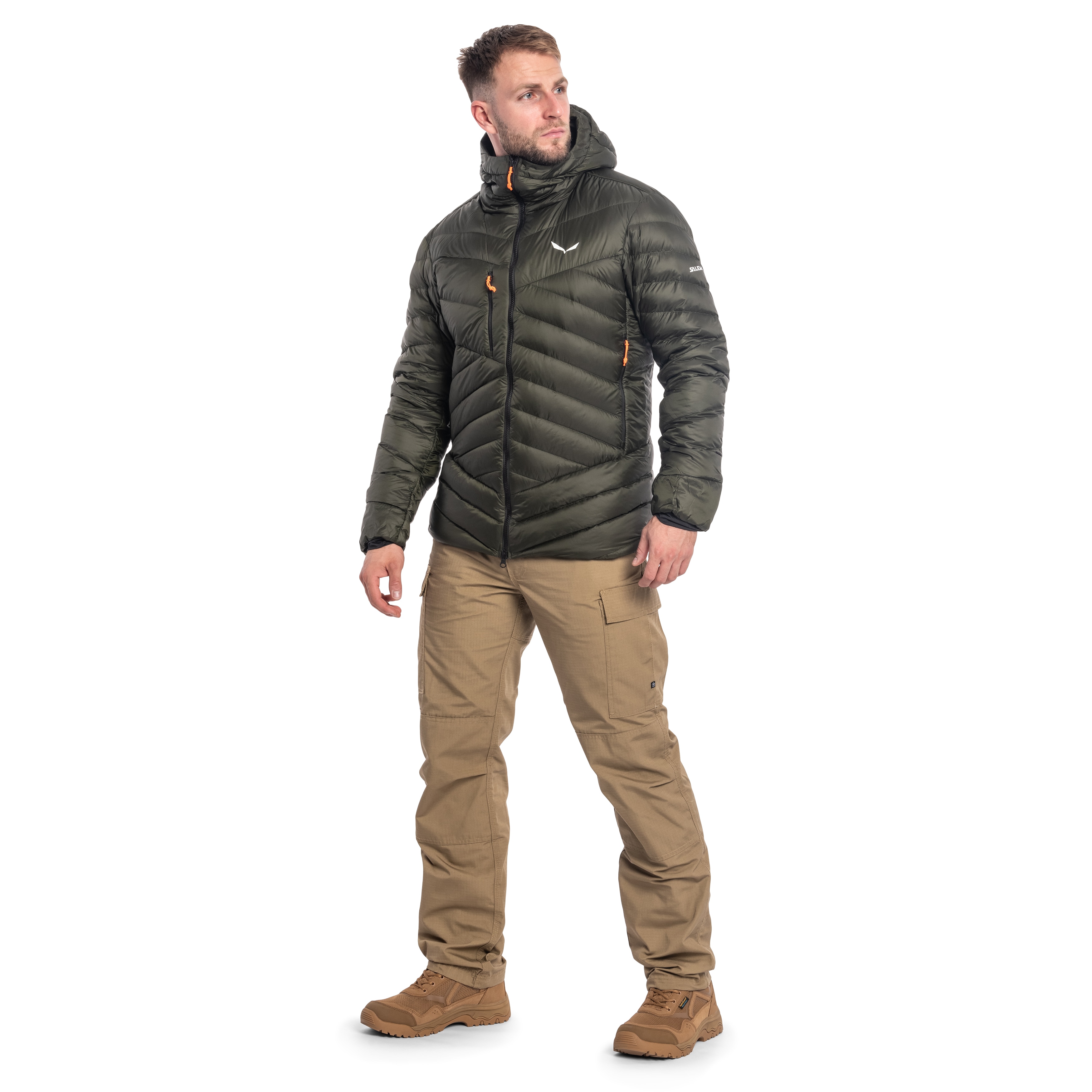 Salewa - Ortles Med 3 Rds Dwn - Jacke - Dark Olive