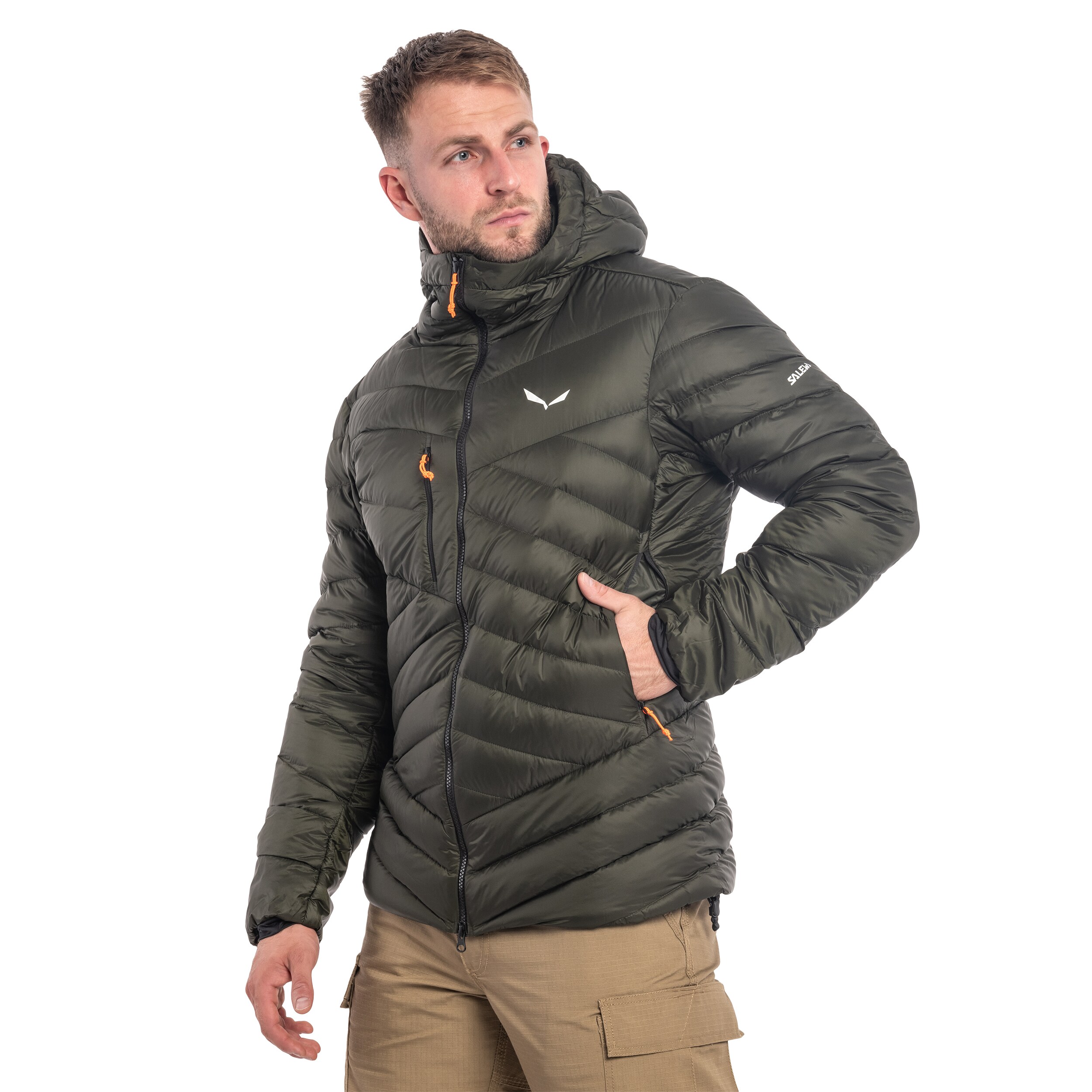 Salewa - Ortles Med 3 Rds Dwn - Jacke - Dark Olive