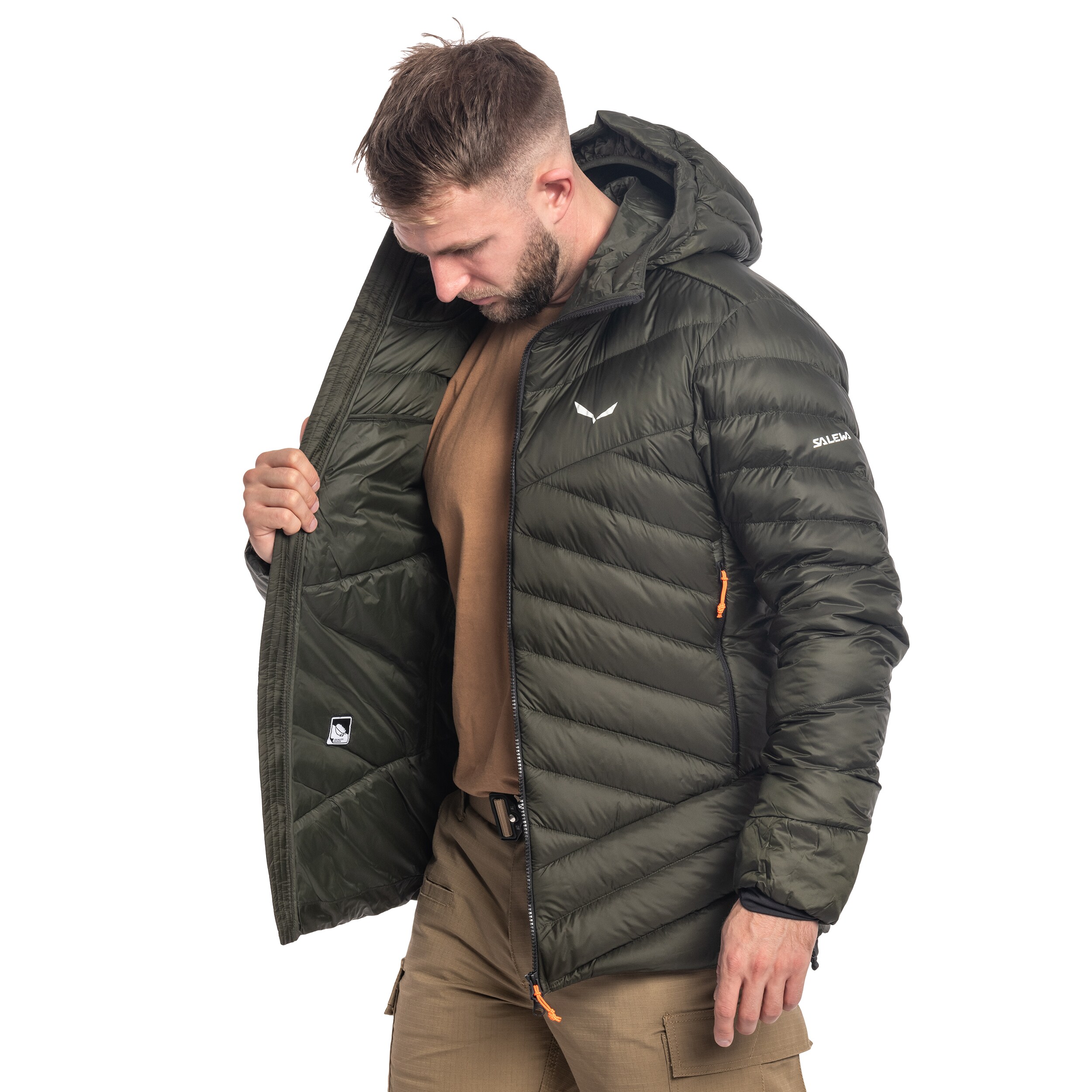 Salewa - Ortles Med 3 Rds Dwn - Jacke - Dark Olive