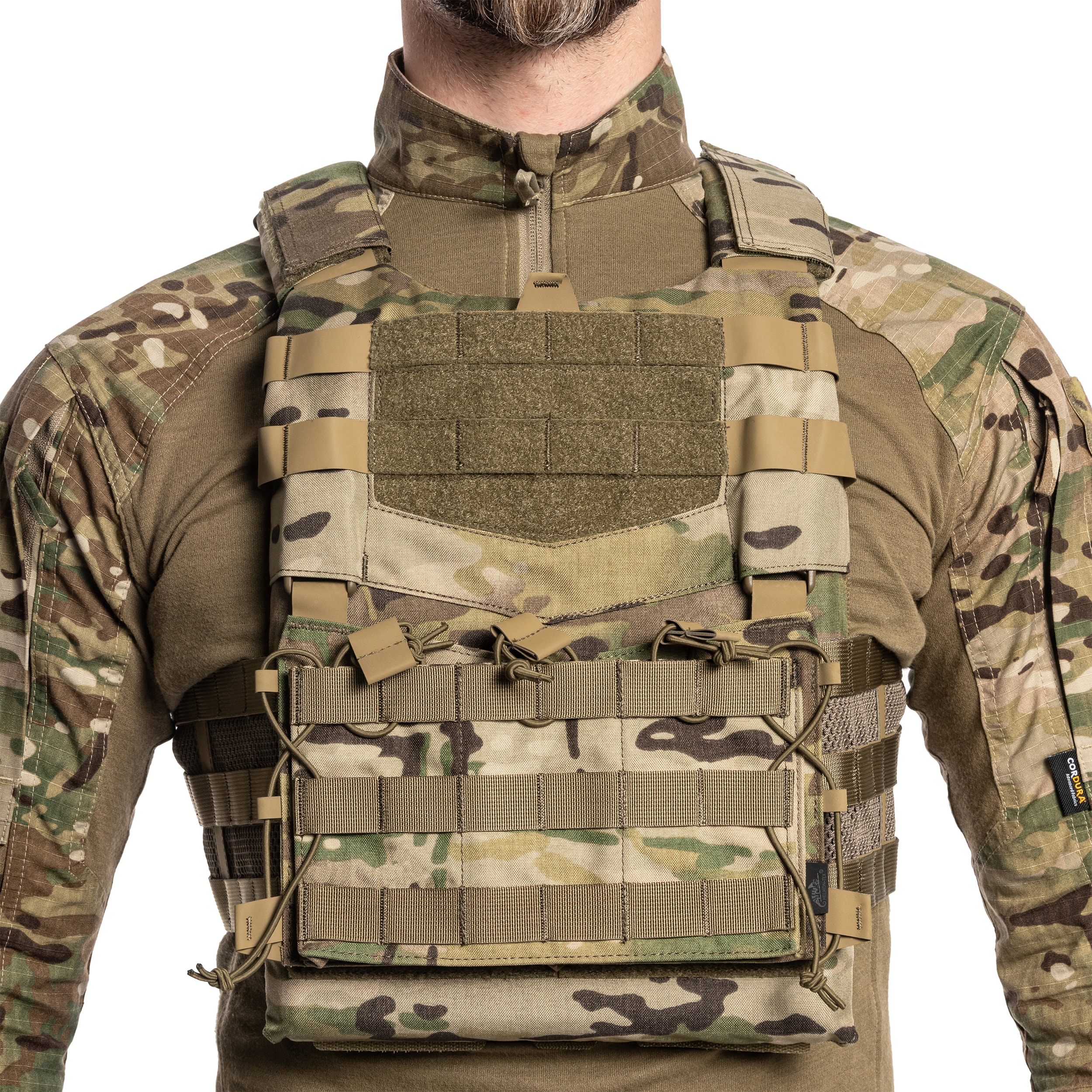 Helikon-Tex - Guardian Military Set MultiCam - Modulare taktische Weste - für M-Platten