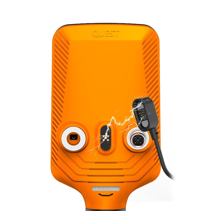 Quest - Q60 + Xpointer Land Orange - Metalldetektor - Black/Orange